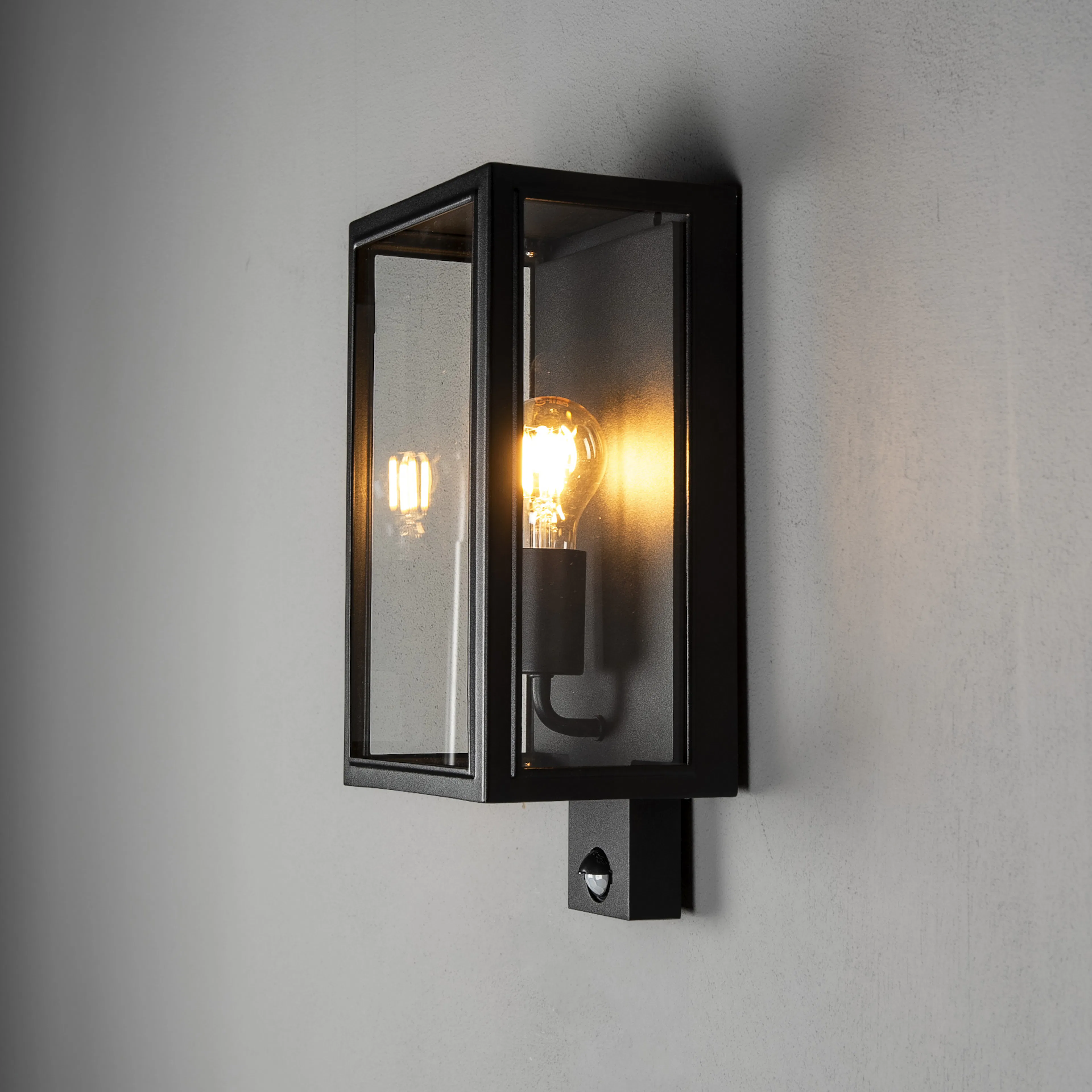 Fasadbelysning Gnosjö Konstsmide Capri Vägglykta E27xKlart Glas