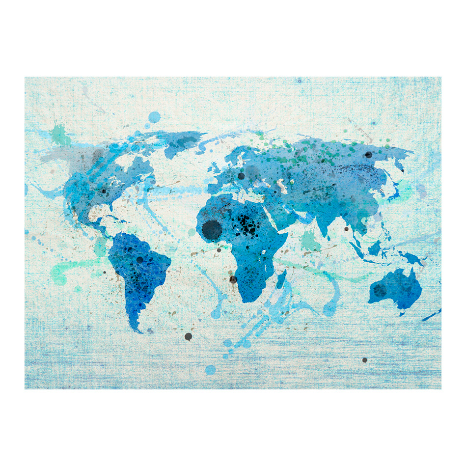 Cruising and sailing - The World map 200x154 Storlek: 200x154 cm