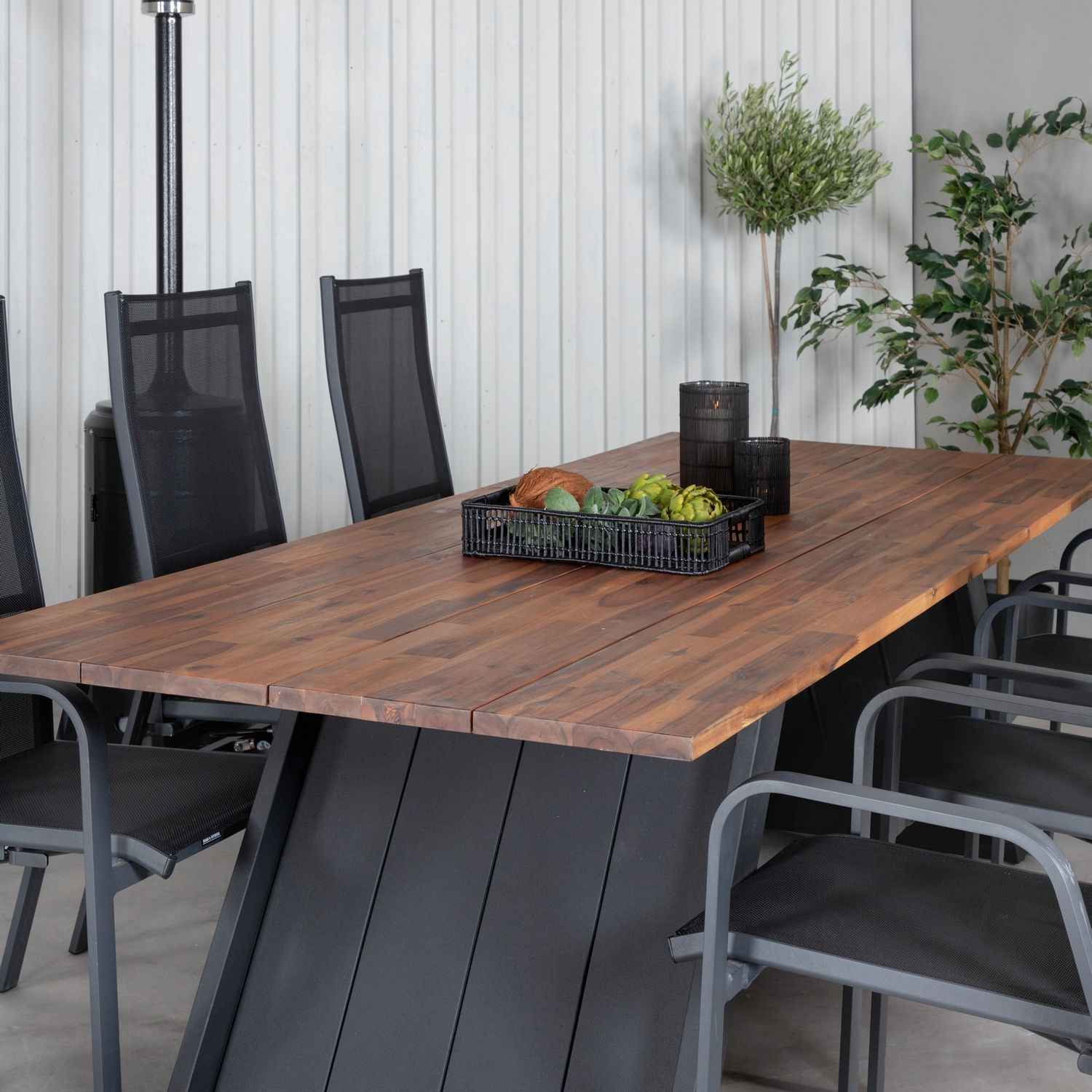 Matgrupp Venture Home Doni med 6 Curz Matstolar