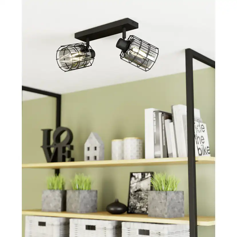 Spotlight Eglo Consaca med 2 lampor