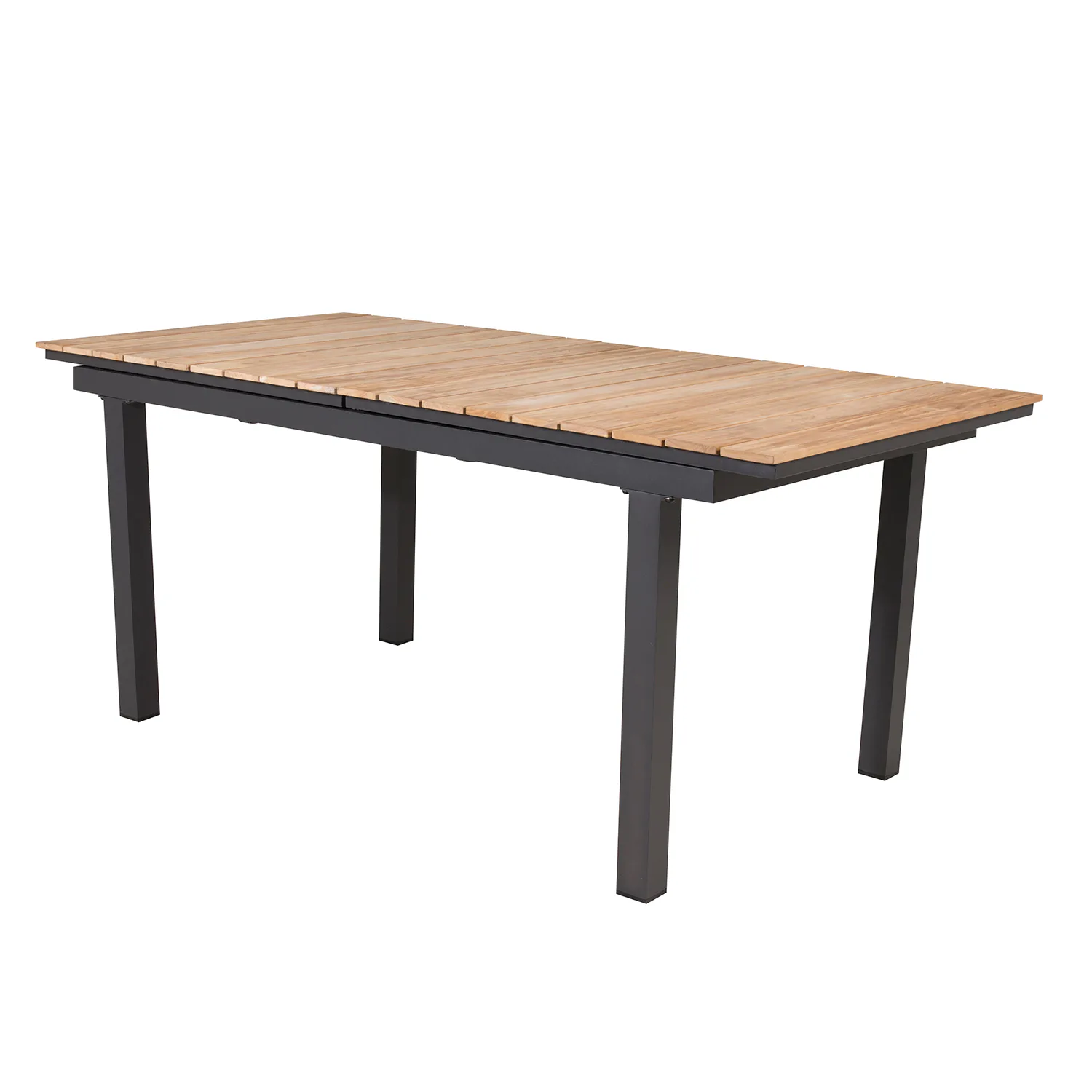 Mexico matbord 160/240*90 - Svart / teak Svart/Teak