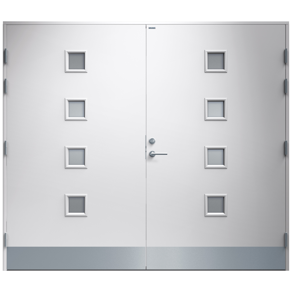 Garagedörr Diplomat Tanja Klarglas