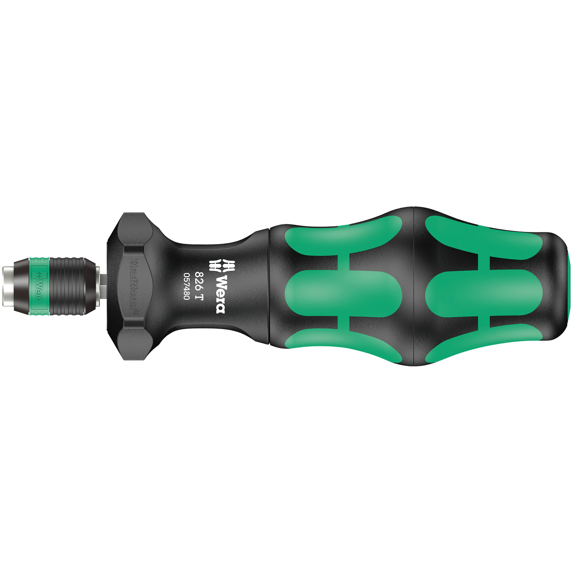 Bitshandtag Wera 826 Kraftform Turbo 1/4tumX146Mm