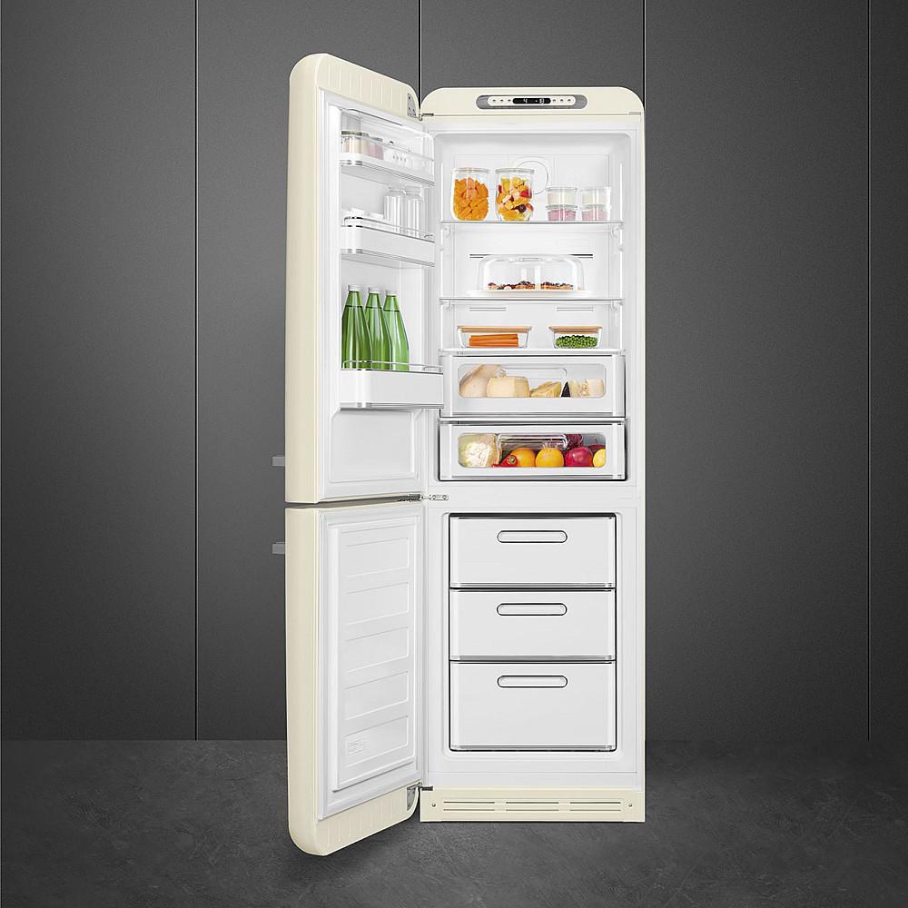Kombinerad Kyl/Frys Smeg FAB32LCR6 Creme 50's Style