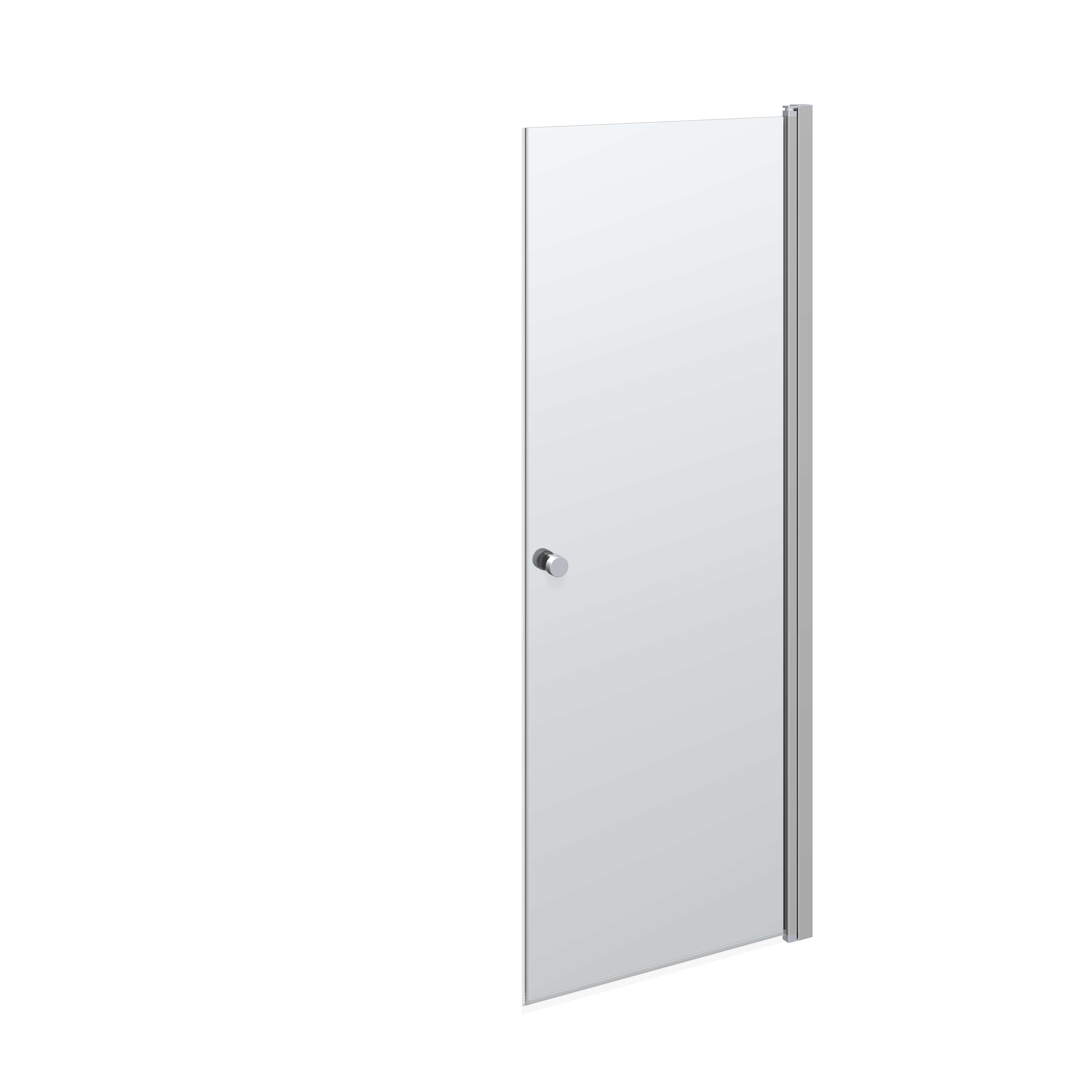 Match slagdörr 200x80 cm Klarglas, 800 mm