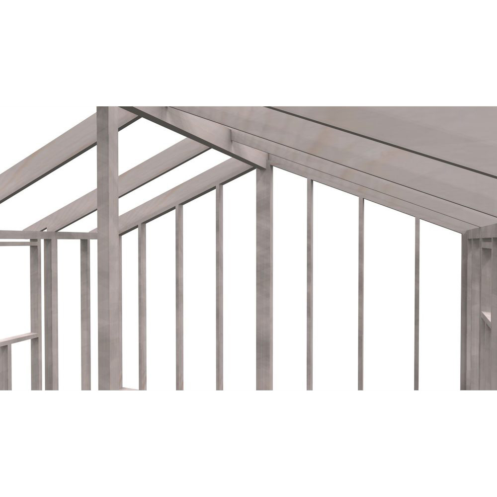 Attefallsstomme Byggstommar 22 grader 6000x4766 mm Färdiga Sektioner