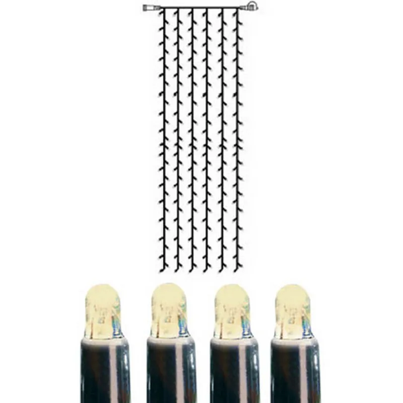 Ljusgardin Extra System LED 204L Varmvit