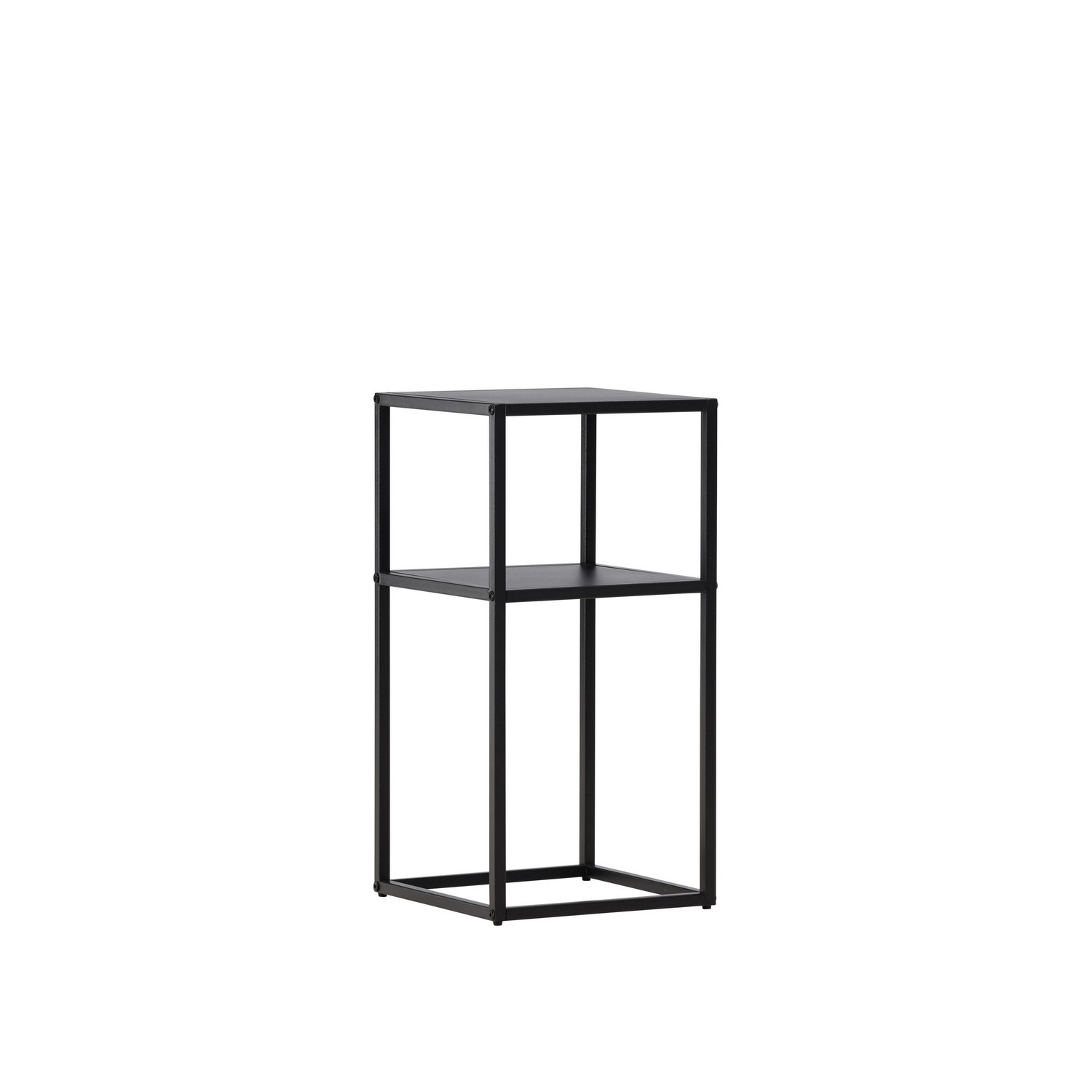 Sidobord Venture Home Punta Svart Fyrkantigt Bord i Stål 30x30cm