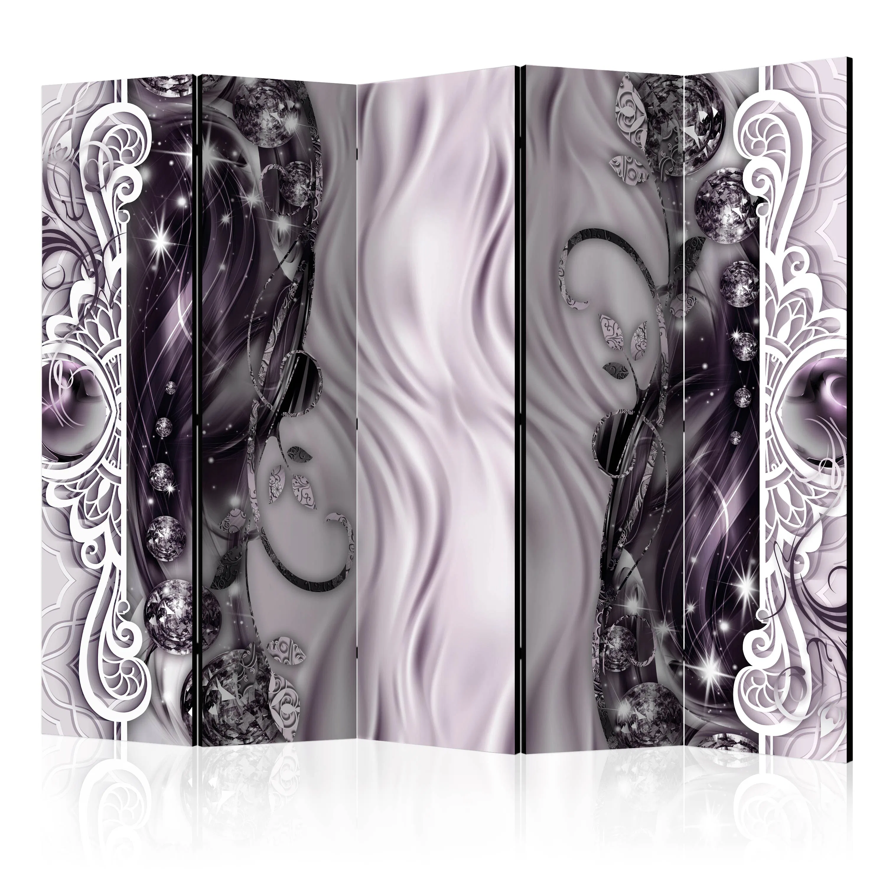 Rumsavdelare Skärmvägg Arkiio Buckles Pink II 225x172 cm