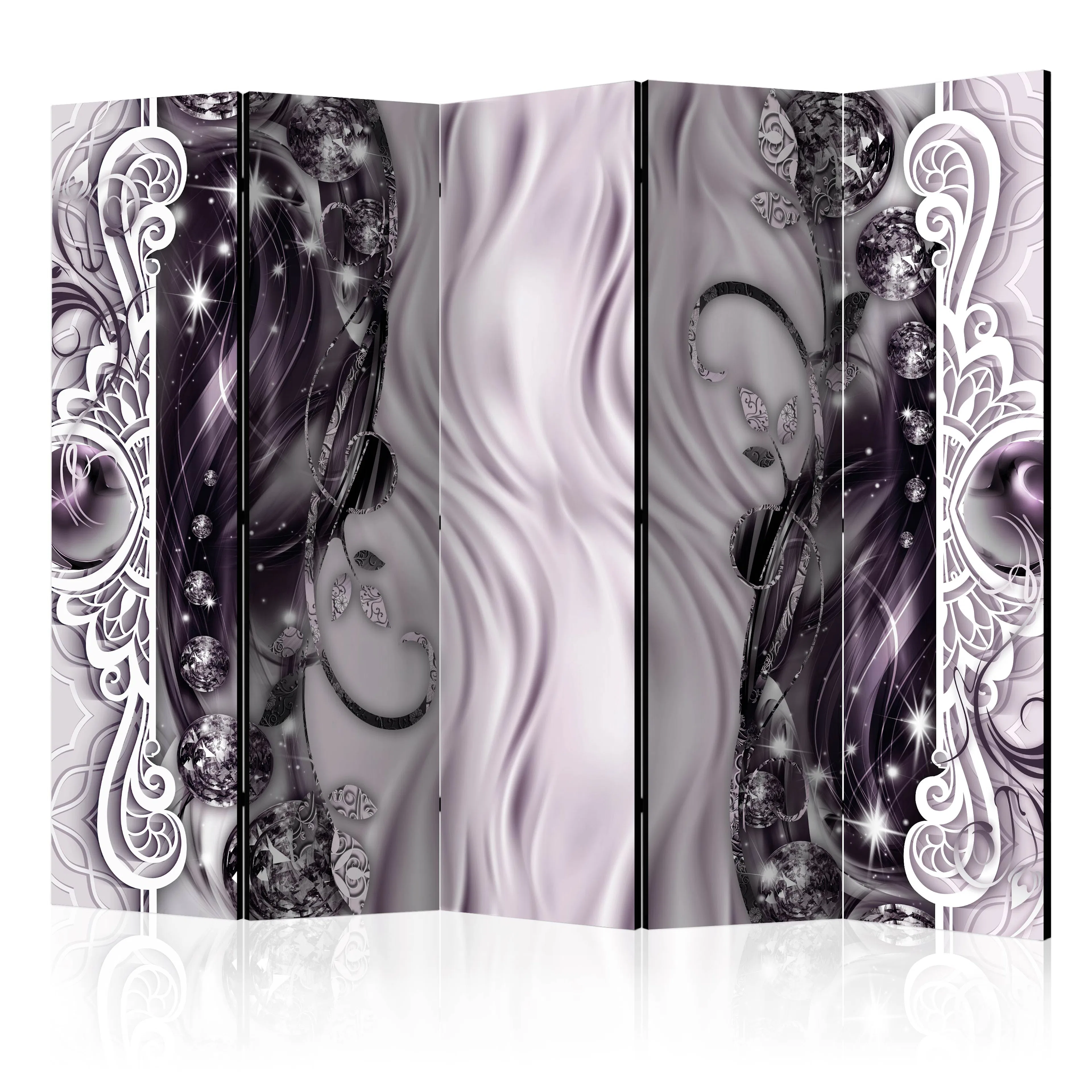 Rumsavdelare Skärmvägg Arkiio Buckles Pink II 225x172 cm