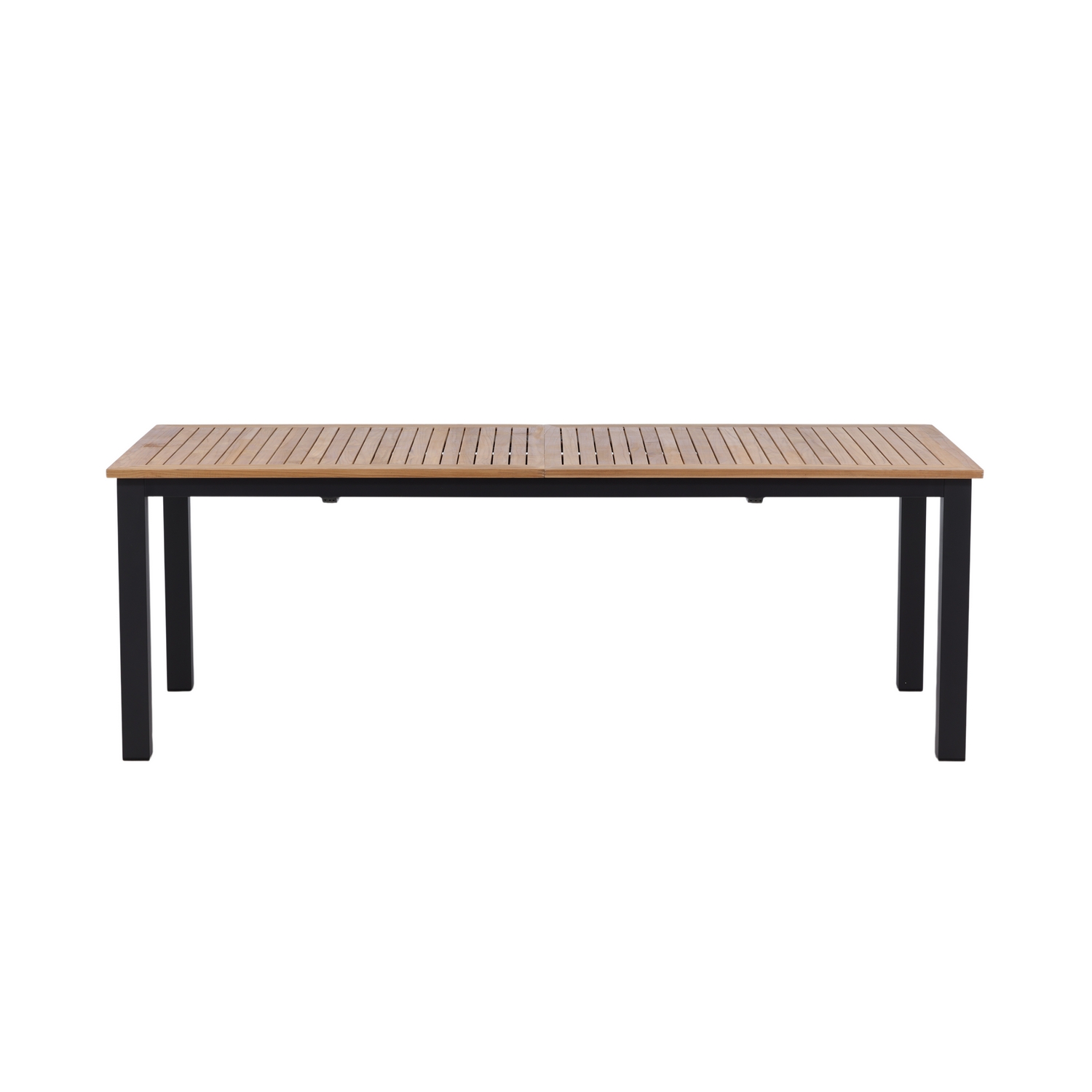 Panama - Table - 224/324*100 - svart Alu/Teak Svart/Teak