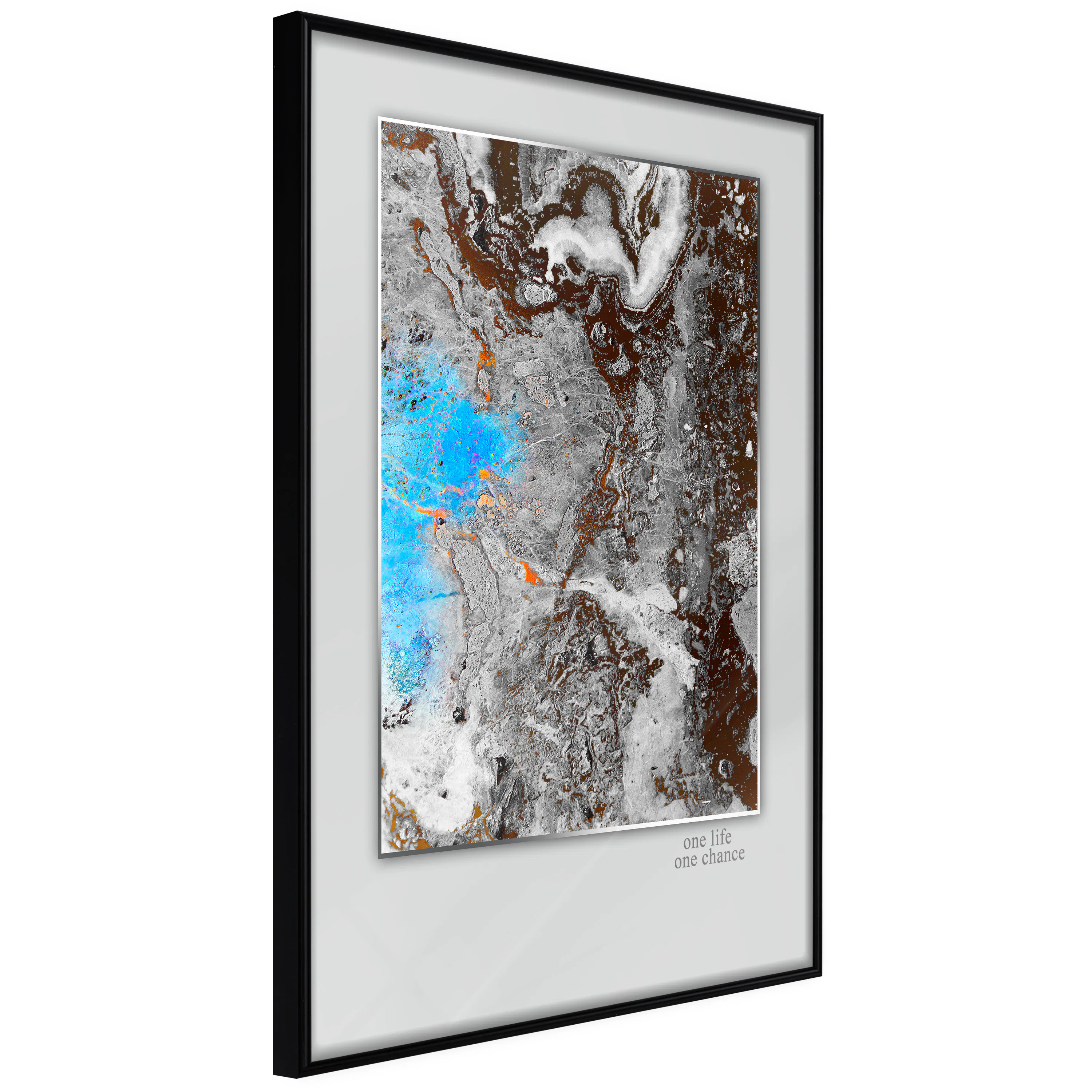 Poster Artgeist Affisch One Life - One Chance