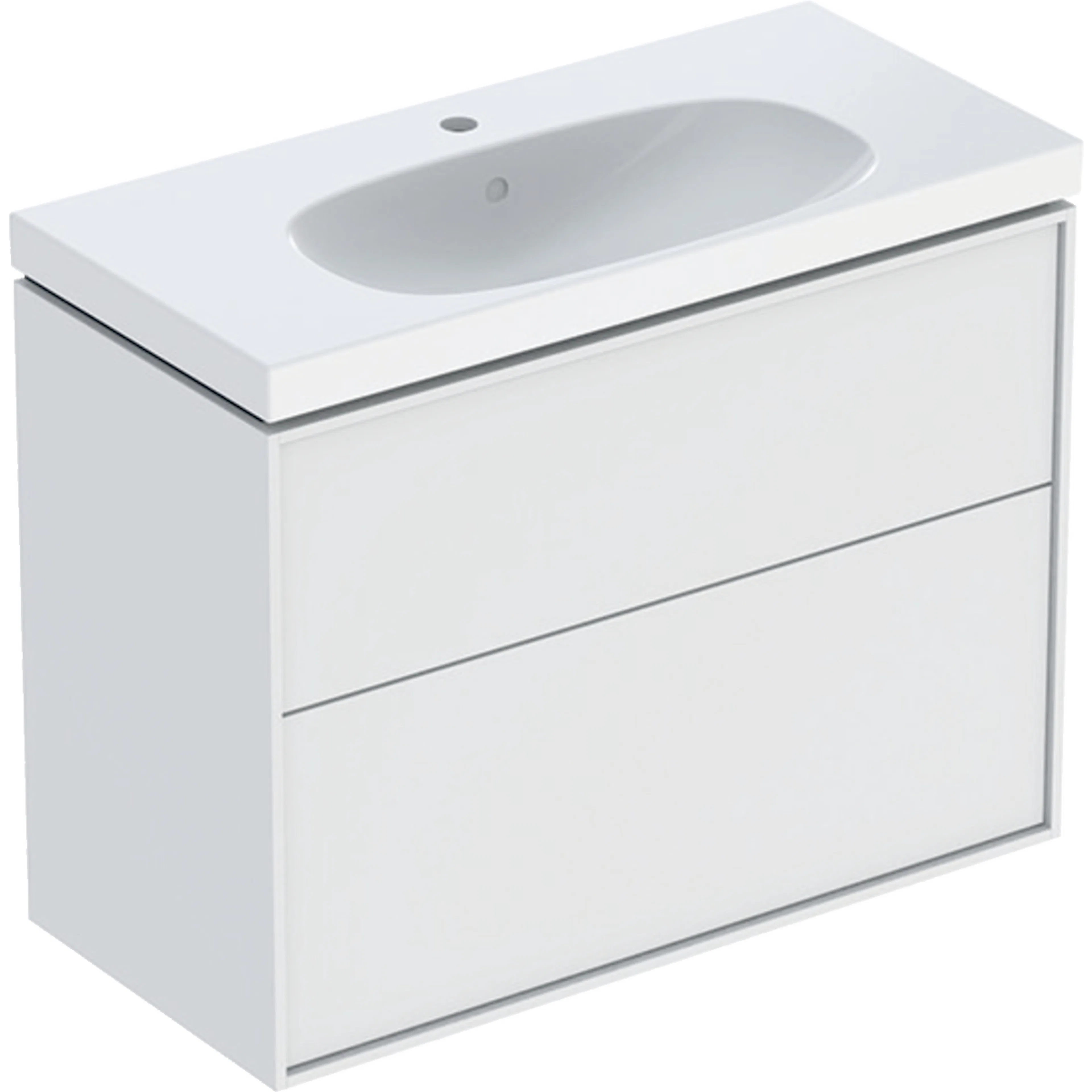 Tvättställskåp Ifö Sense Art Avställningsyta Kompakt med 2 l Vit