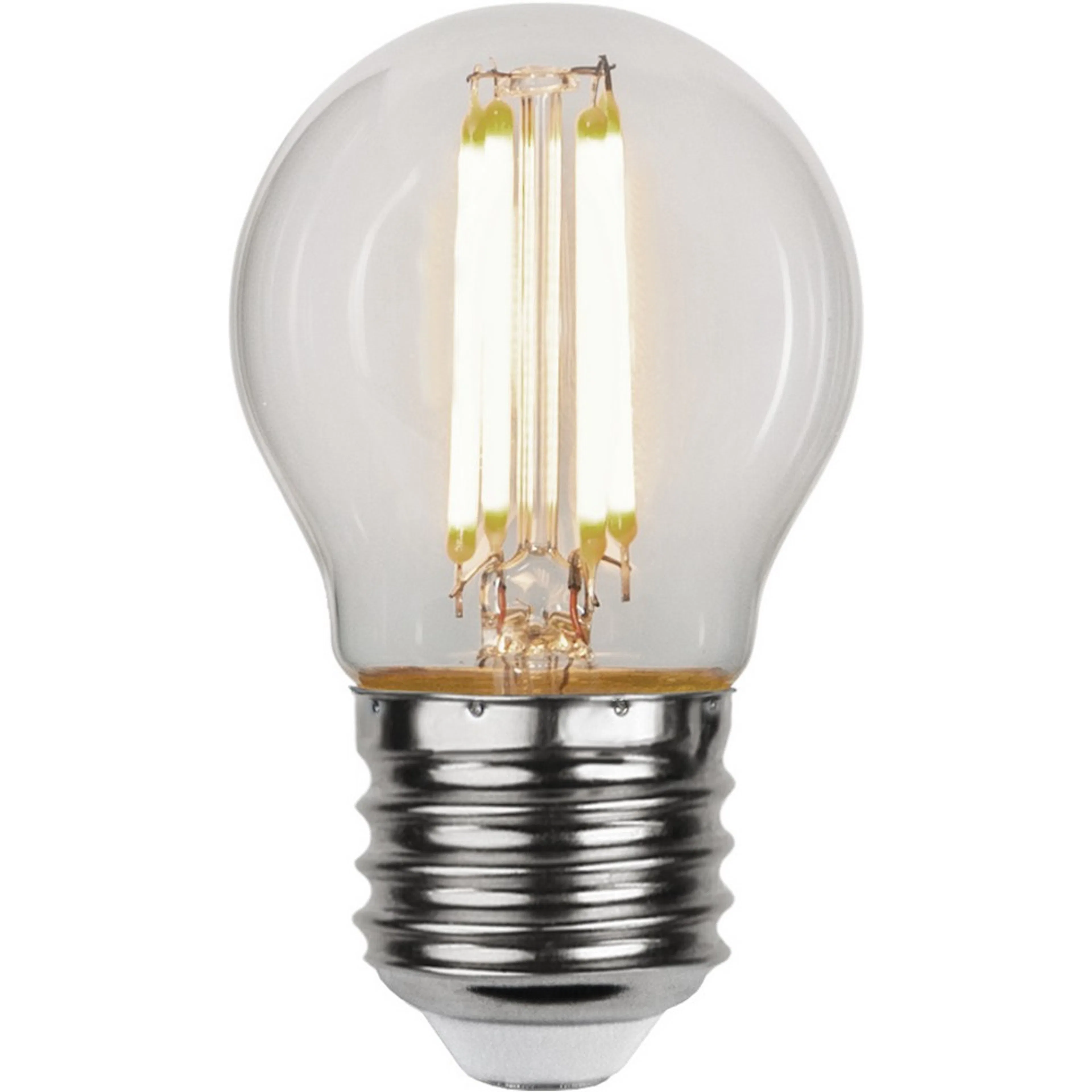 LED-lampa Star Trading E27 G45 Clear 3-step memory