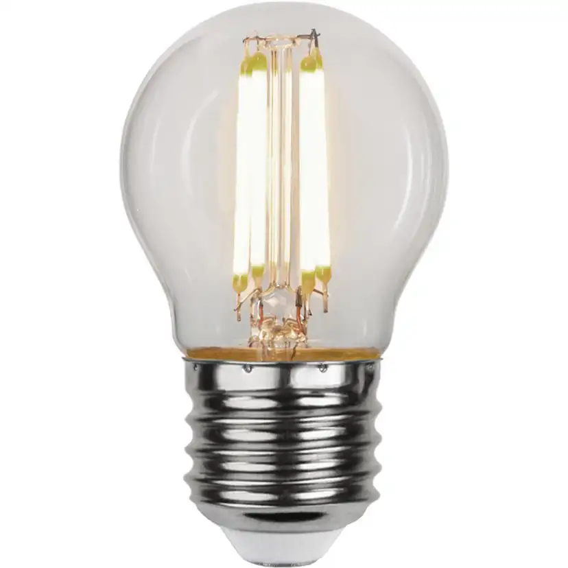 LED-lampa Star Trading E27 G45 Clear 3-step memory