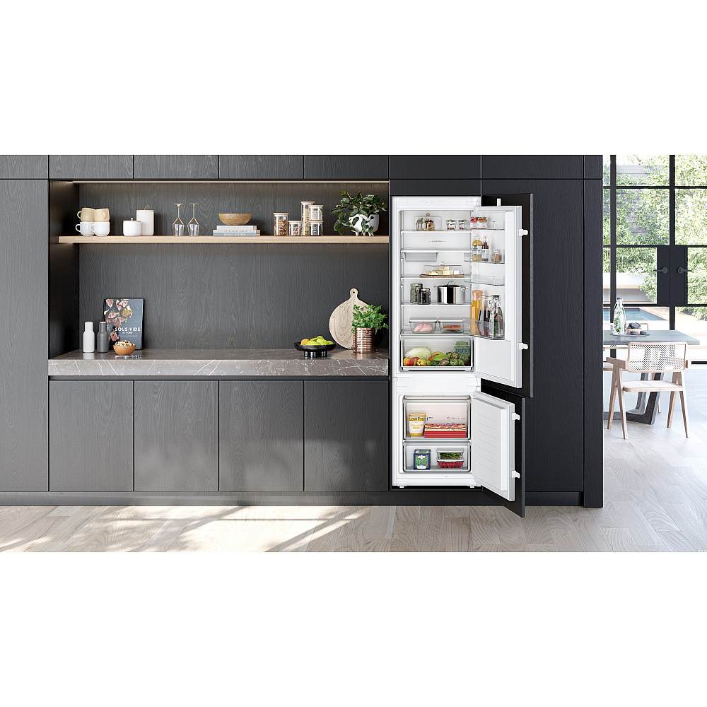 Integrerad Kyl/Frys Siemens iQ100 KI87V5SE0 Med LED-Belysning 177 x 54 Cm