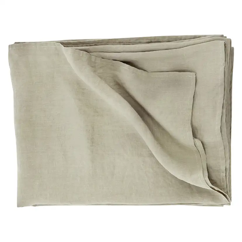 Milo Bedspread Linen Beige 260x260 cm Färg: Beige, Mått: 260x260 cm