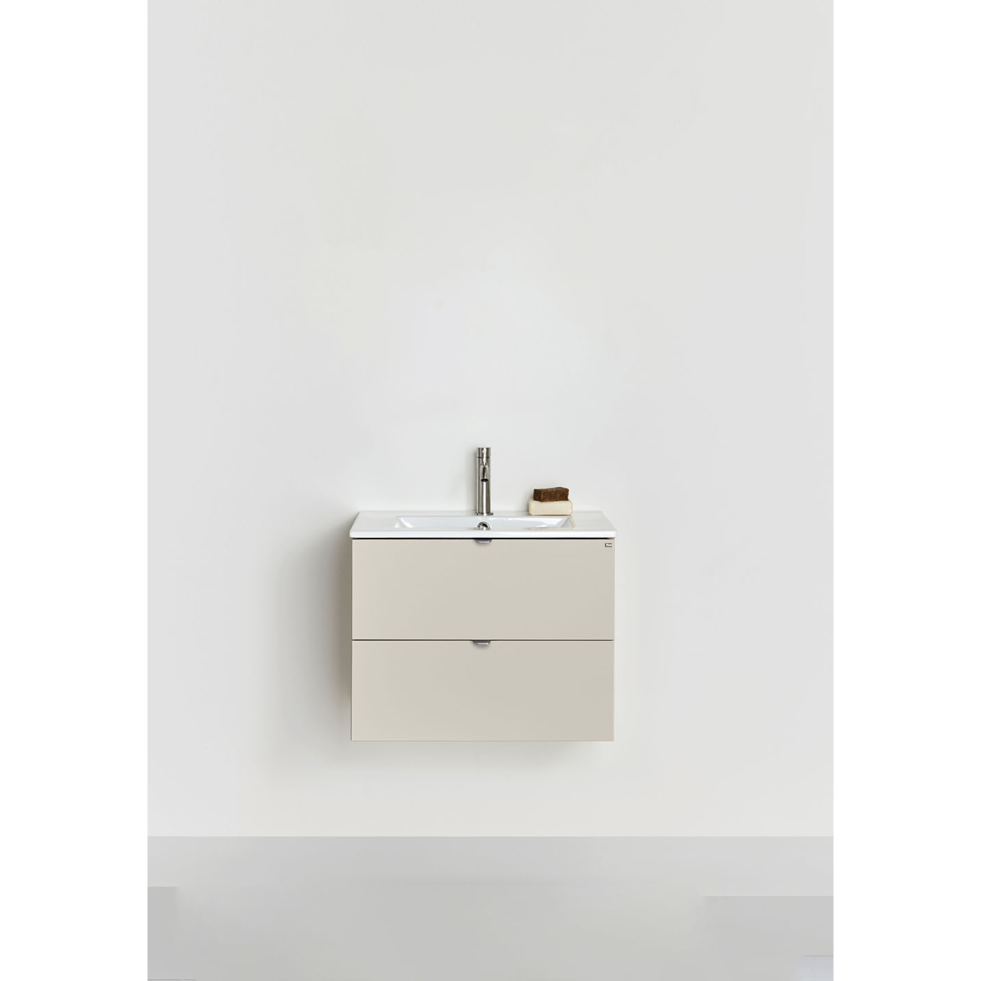 Tvättställsskåp Hafa Go 2 Lådor Beige