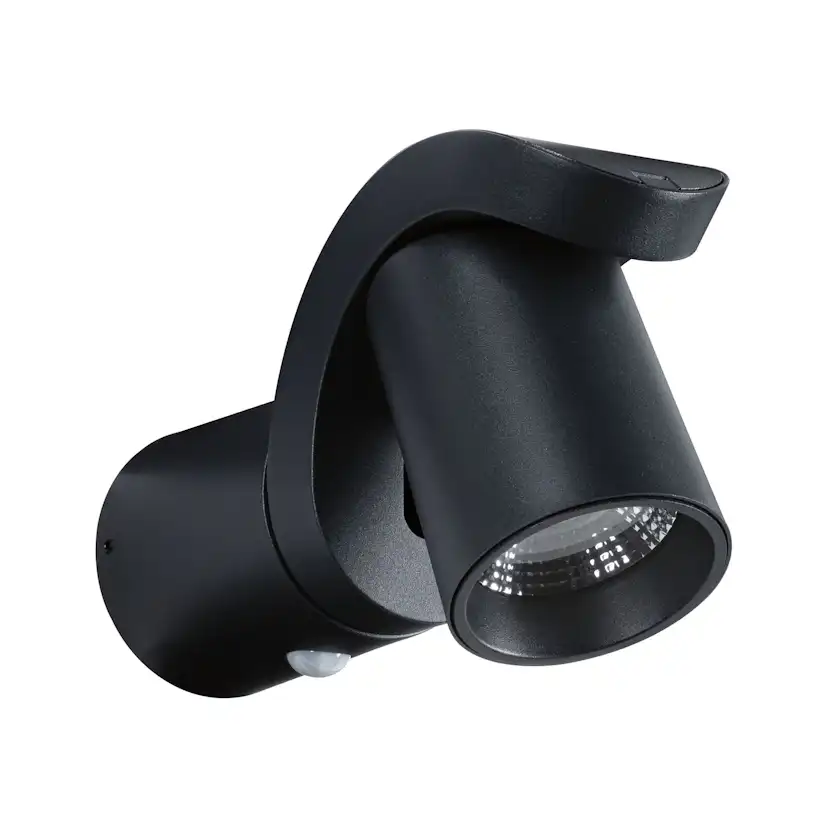 Fasadbelysning LED Paulmann Cuff med Skymningsstyrd rörelsedetektor IP44 230V
