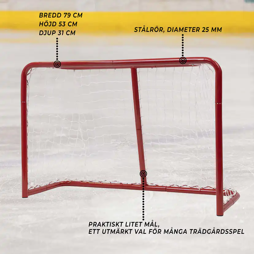 Utemål ProSport Junior Innebandyutrustning 2-pack Röd