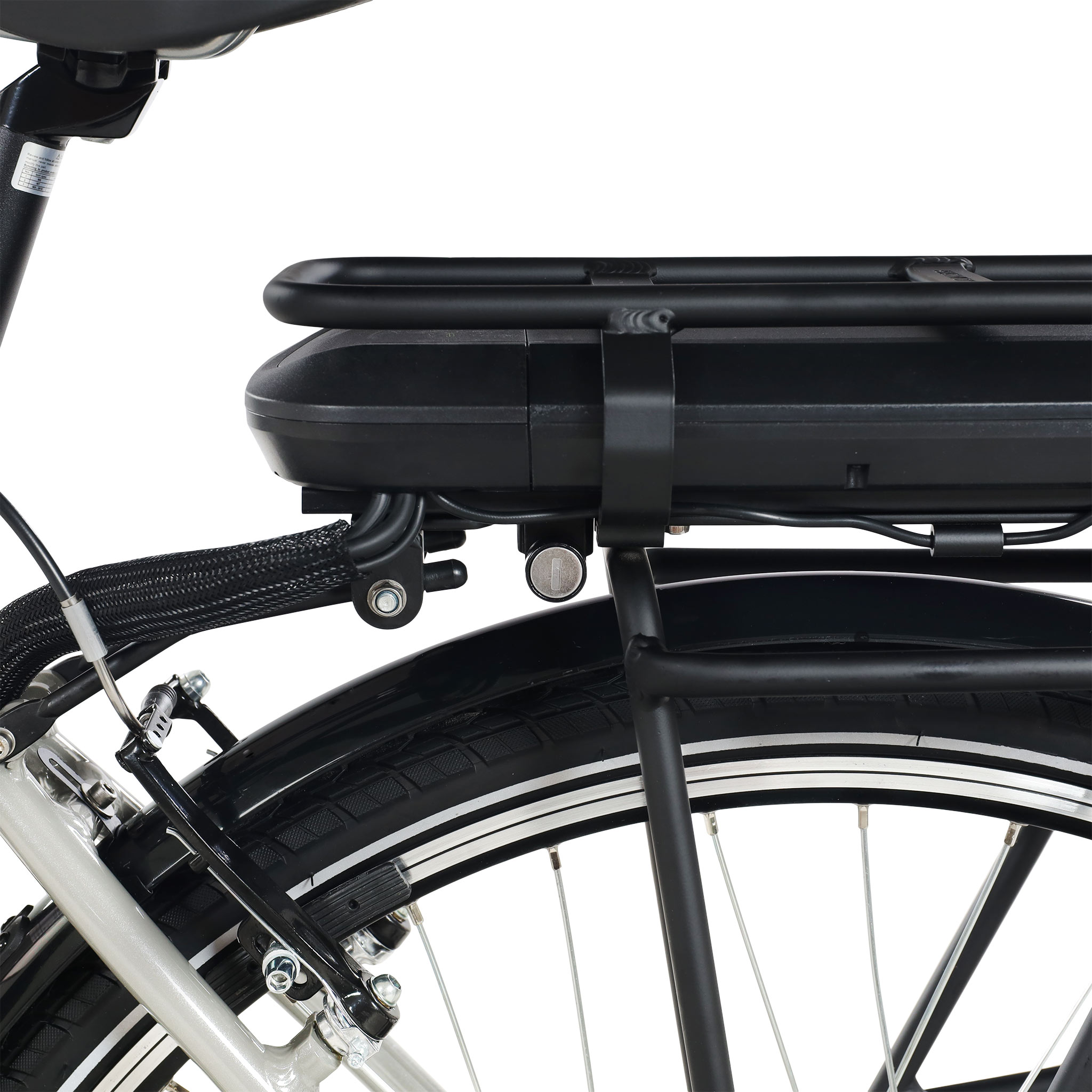 Elcykel Lyfco Dam 28" - Ellen 13 Ah Silver