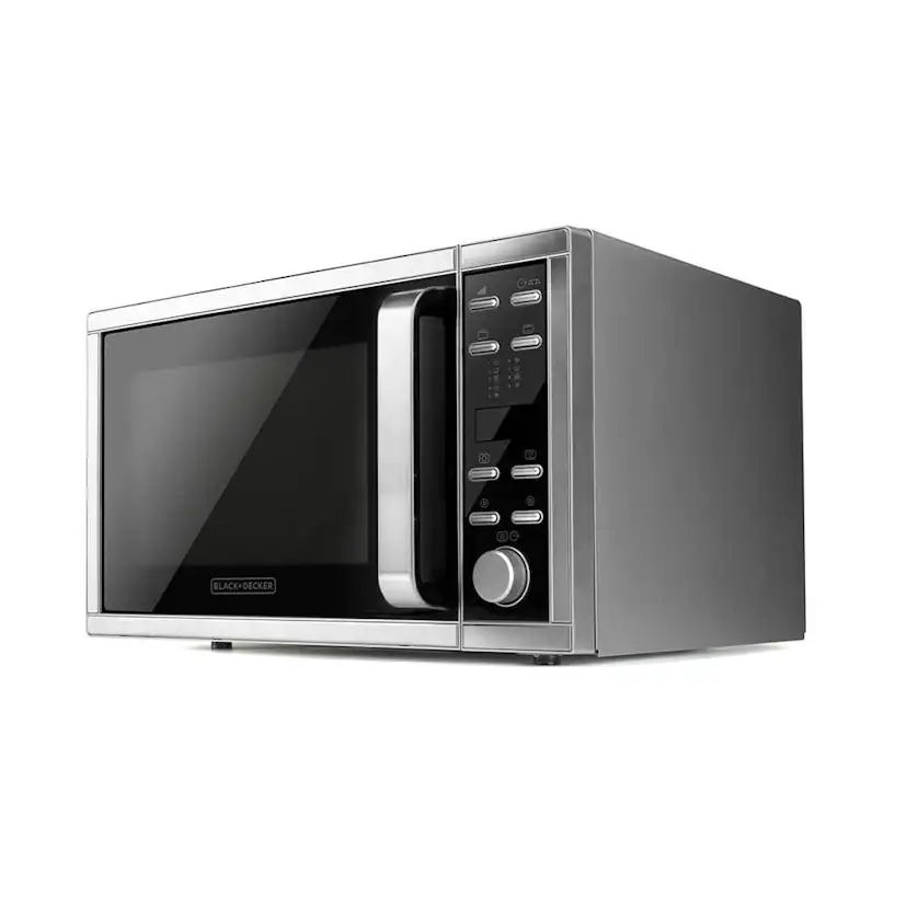 Mikrovågsugn BLACK+DECKER Digital 25L 900W Silver