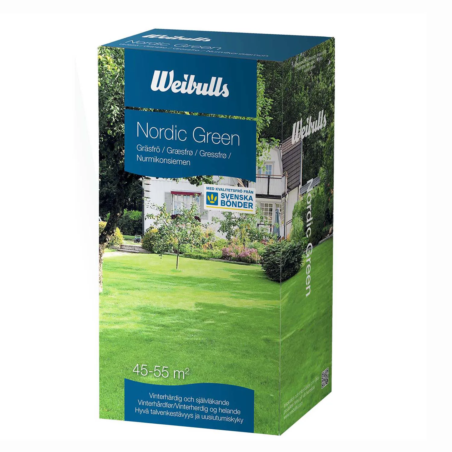 Weibulls Gräsfrö Nordic Green 1kg 1 Kg