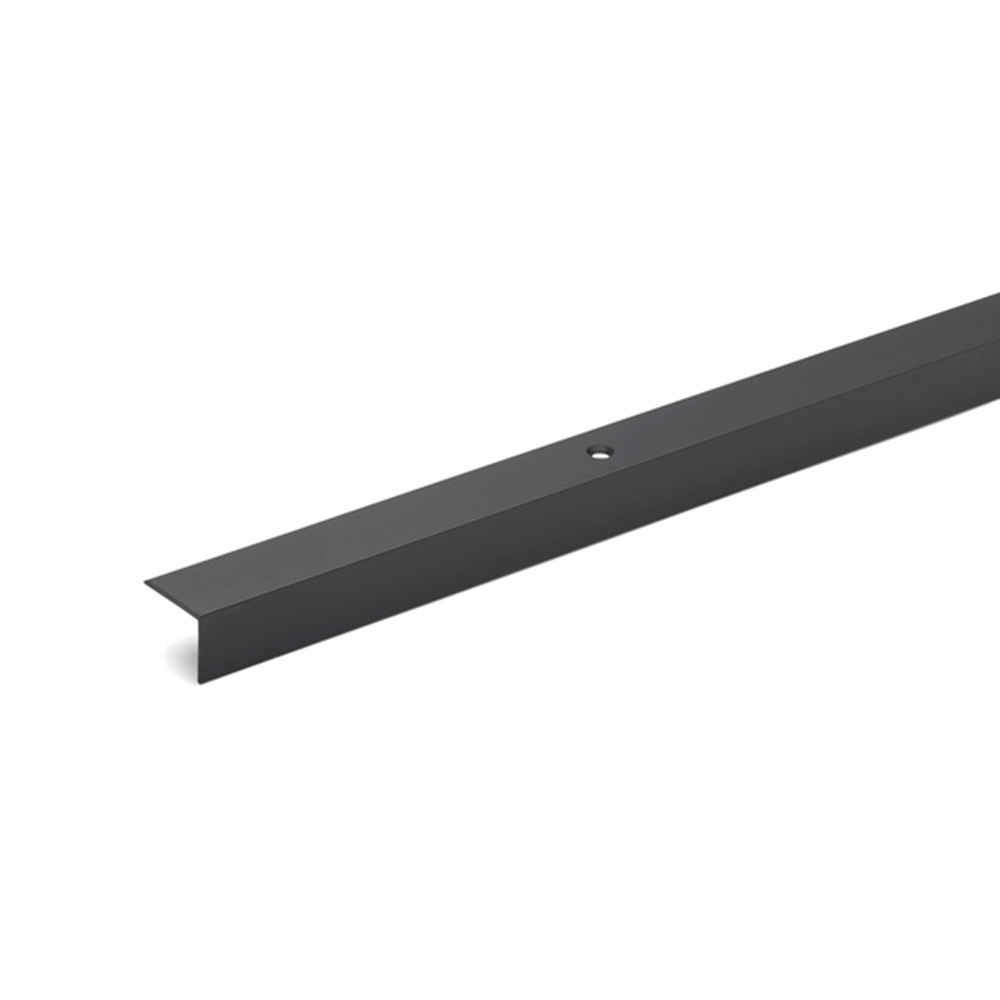 Kantlist Habo A26 Mattsvart 20x25 mm