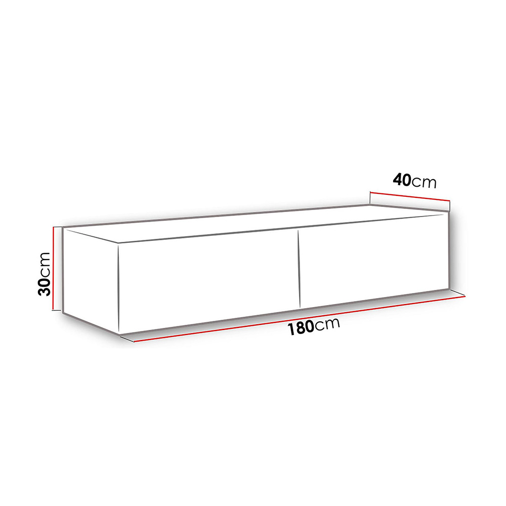 TV-Bänk In Living Vasil 180 cm