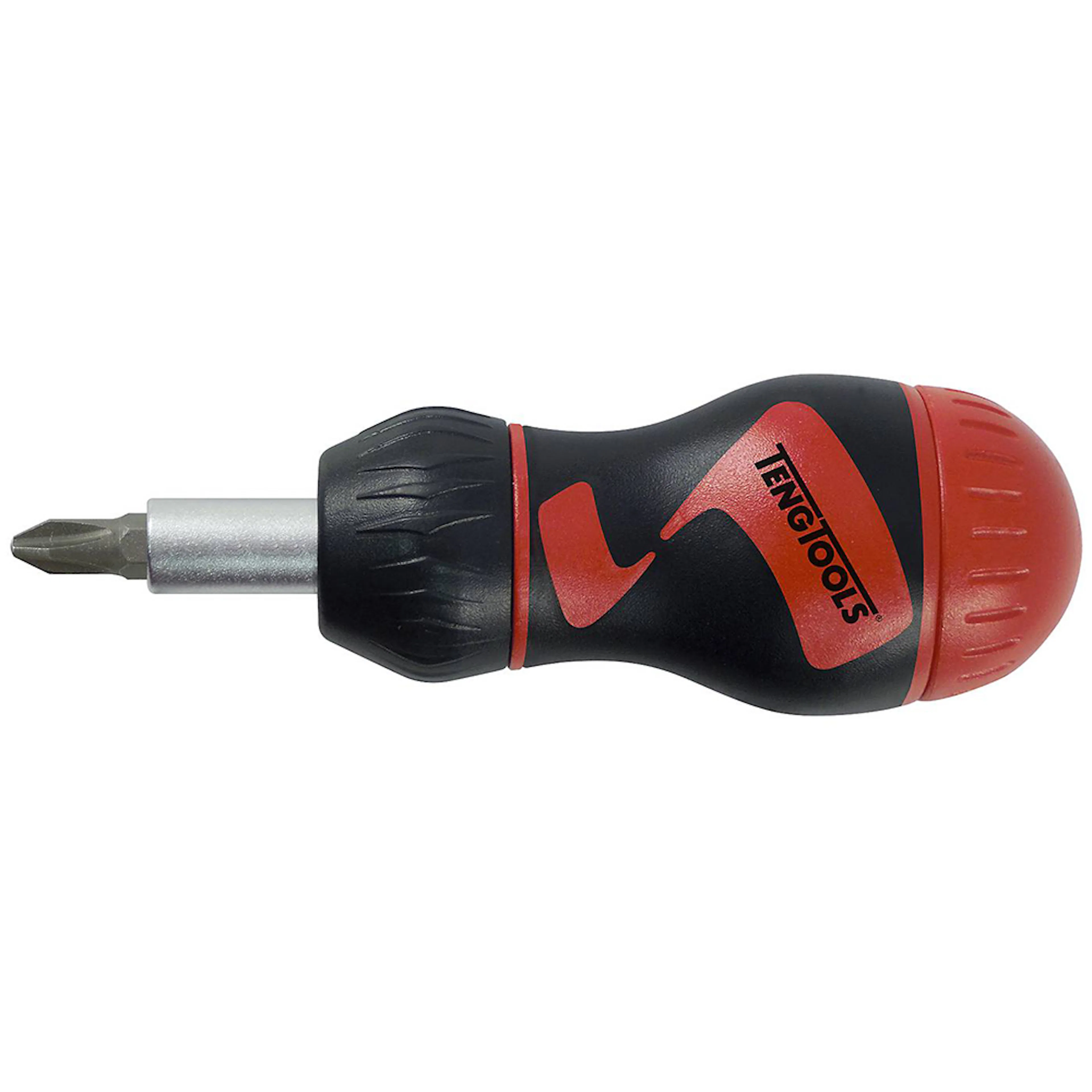 Bitspärrskruvmejsel Teng Tools Stubby Kort 8-Delar MDR908S
