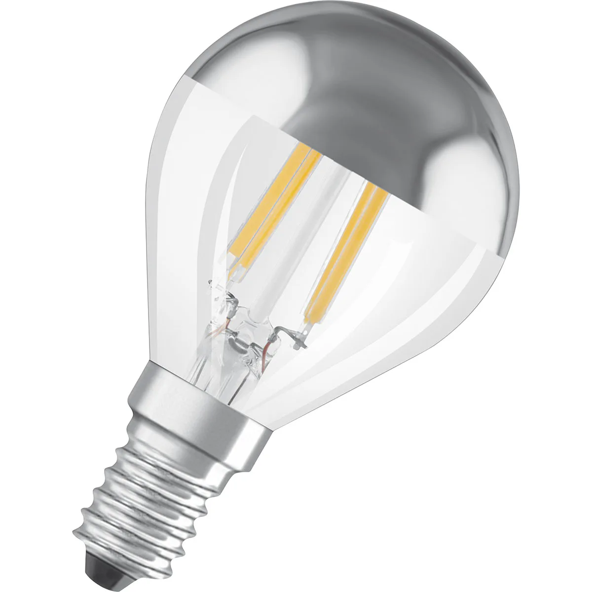 LED-Lampa Osram Klot (34) E14 Toppförspeglad 4W Cl P