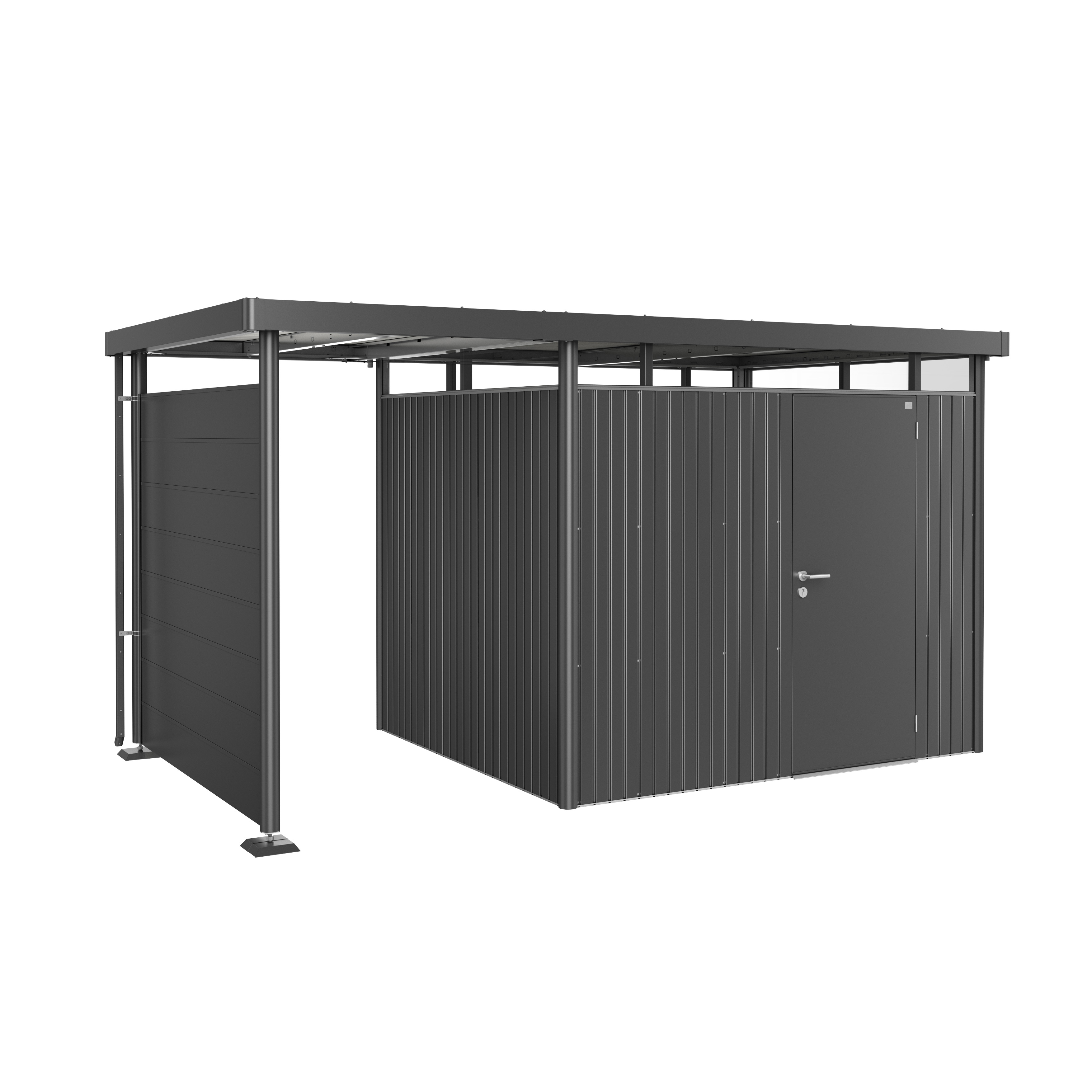 Sidotak HighLine H3 Storlek S Metallic mörkgrå Mörkgrå