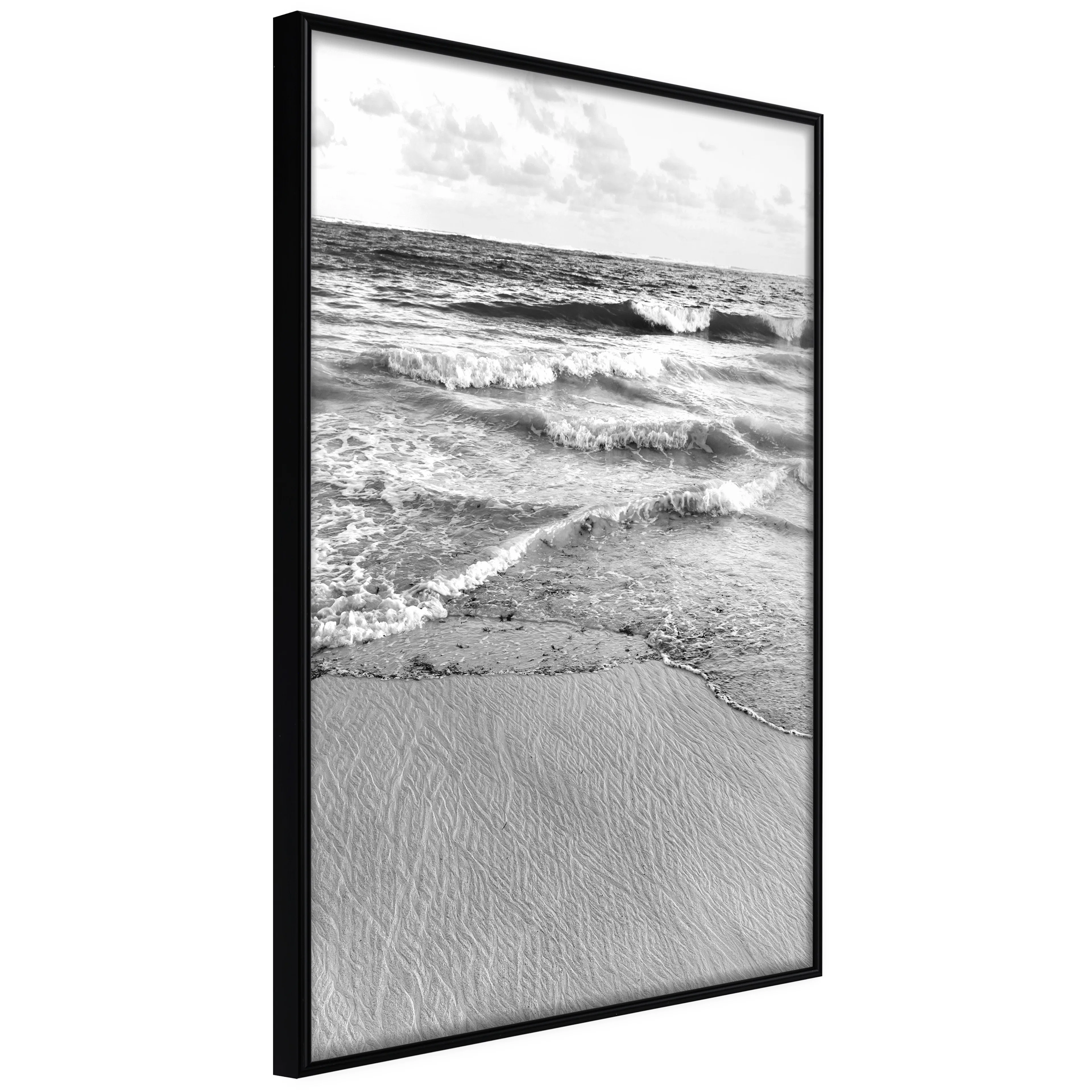 Affisch - Gentle Waves [Poster] 30x45 Svart ram, 30x45 cm
