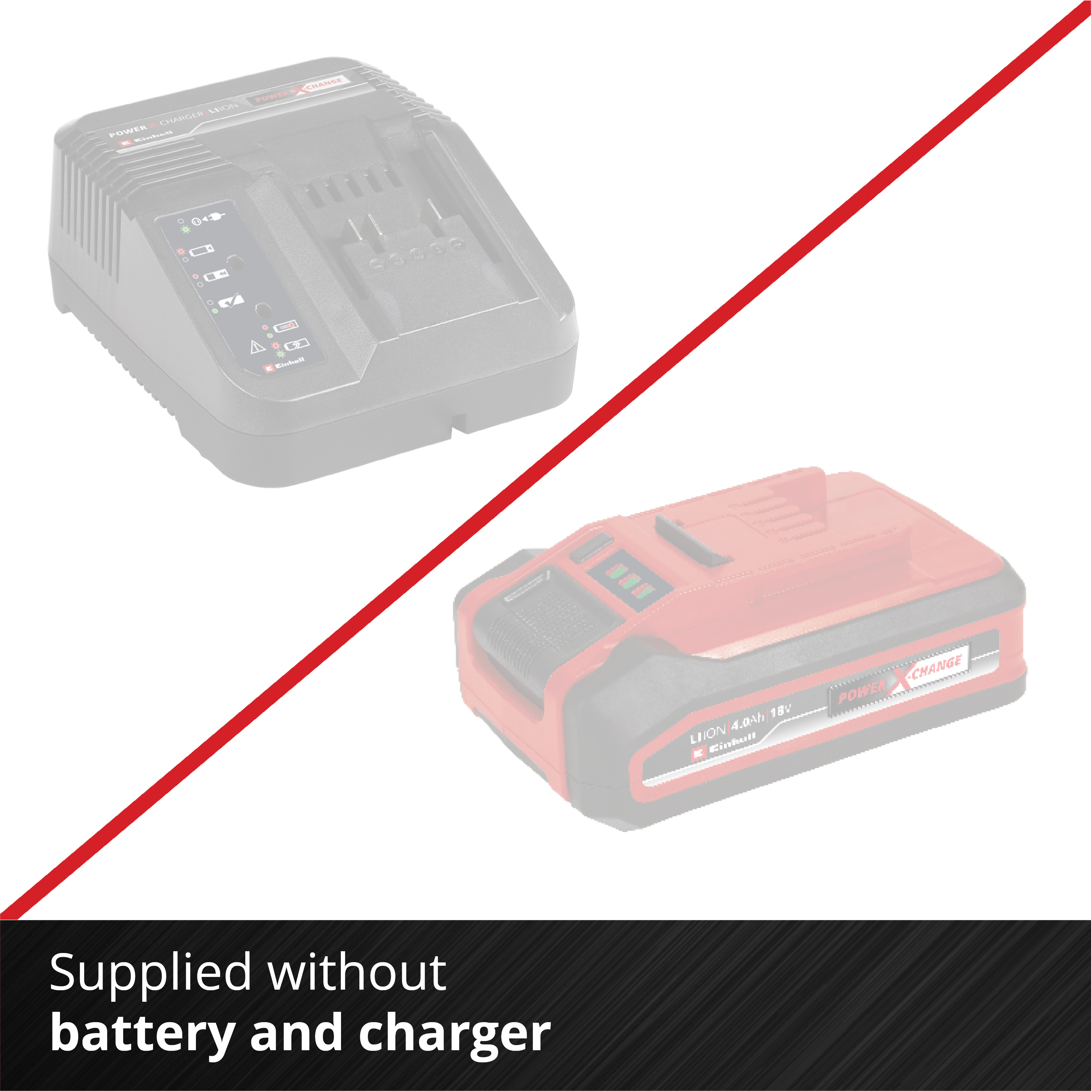 Grensåg Einhell GC-LC 18/20 Li T Utan Batteri & Laddare