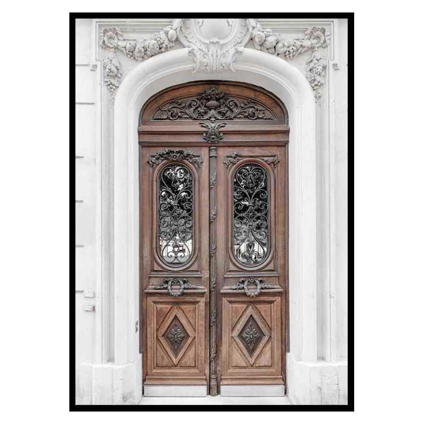 Poster Gallerix Brown Double Door