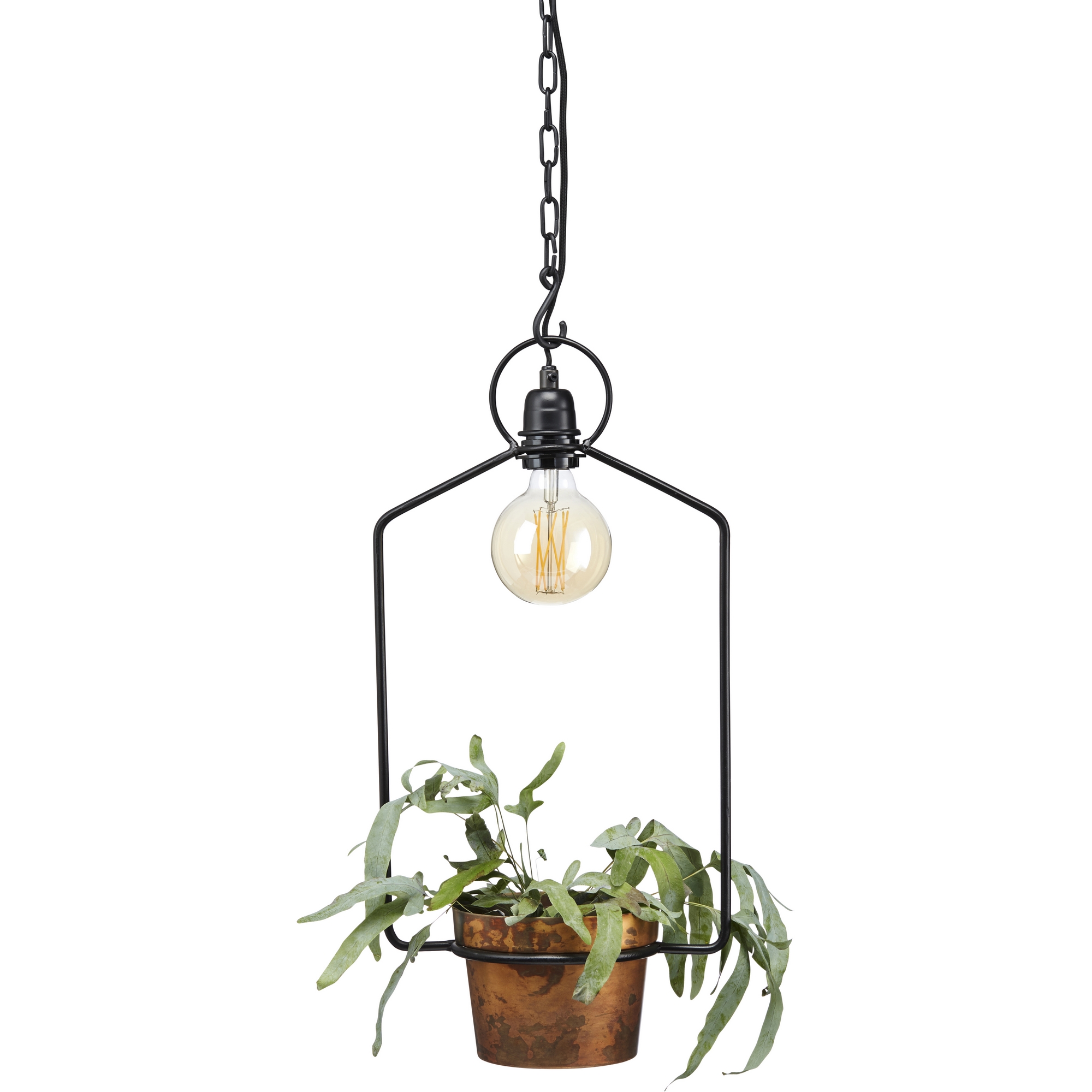 Fönsterlampa PR Home Upptown Home Svart 57 cm