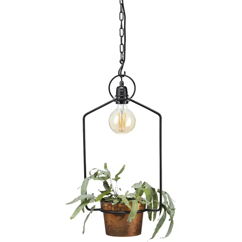 Fönsterlampa PR Home Upptown Home Svart 57 cm