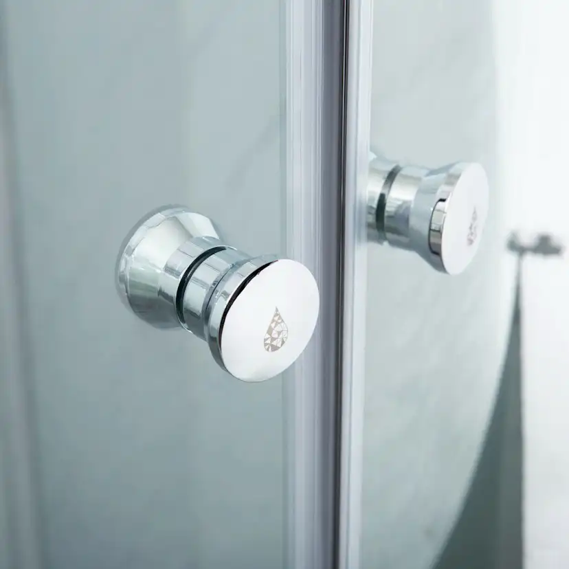 Duschhörna Bathlife Mitt Aluminium
