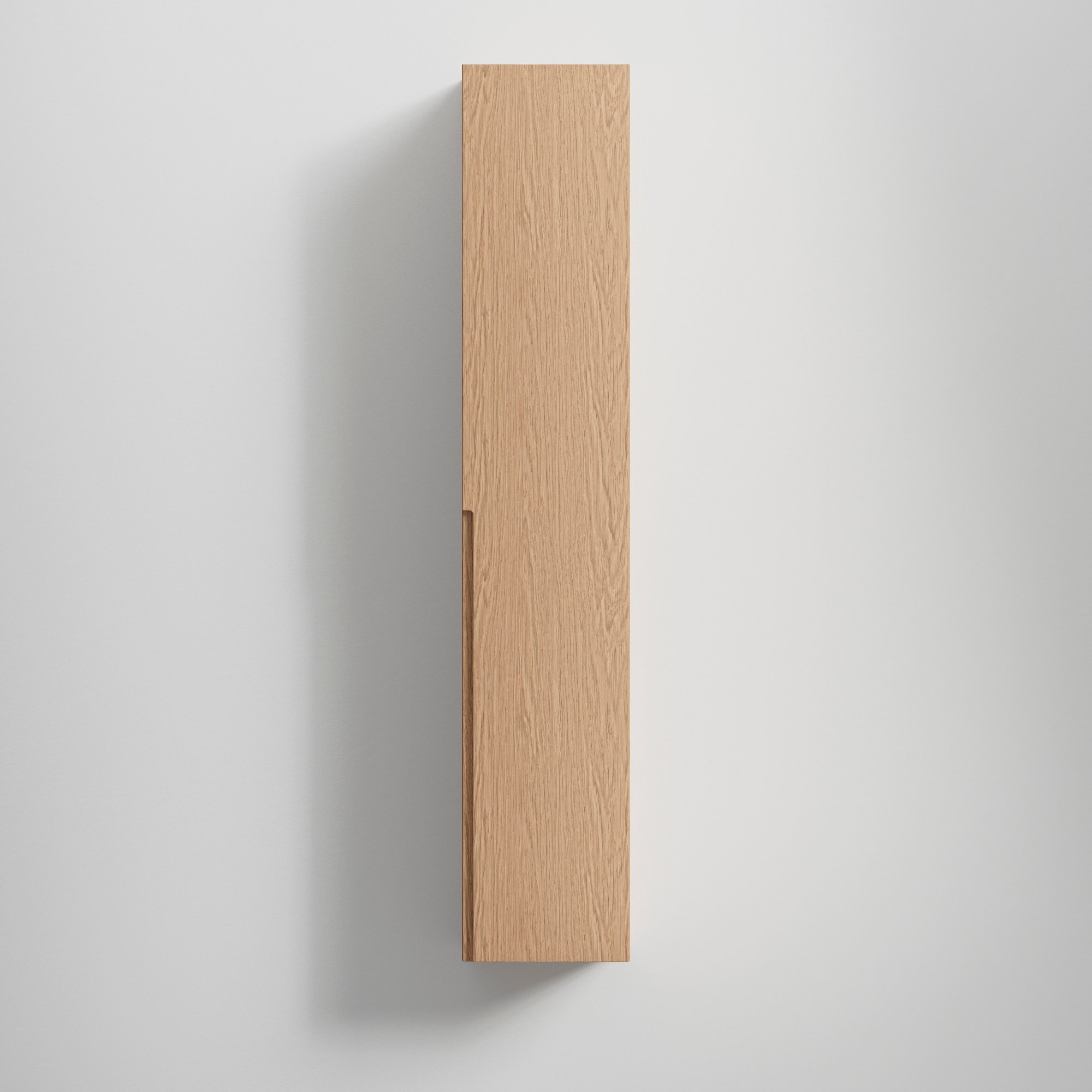 Högskåp Grip 30/30 Natural Oak, 5 Hy, Hö Färg: Natural Oak, Hägning: Höger