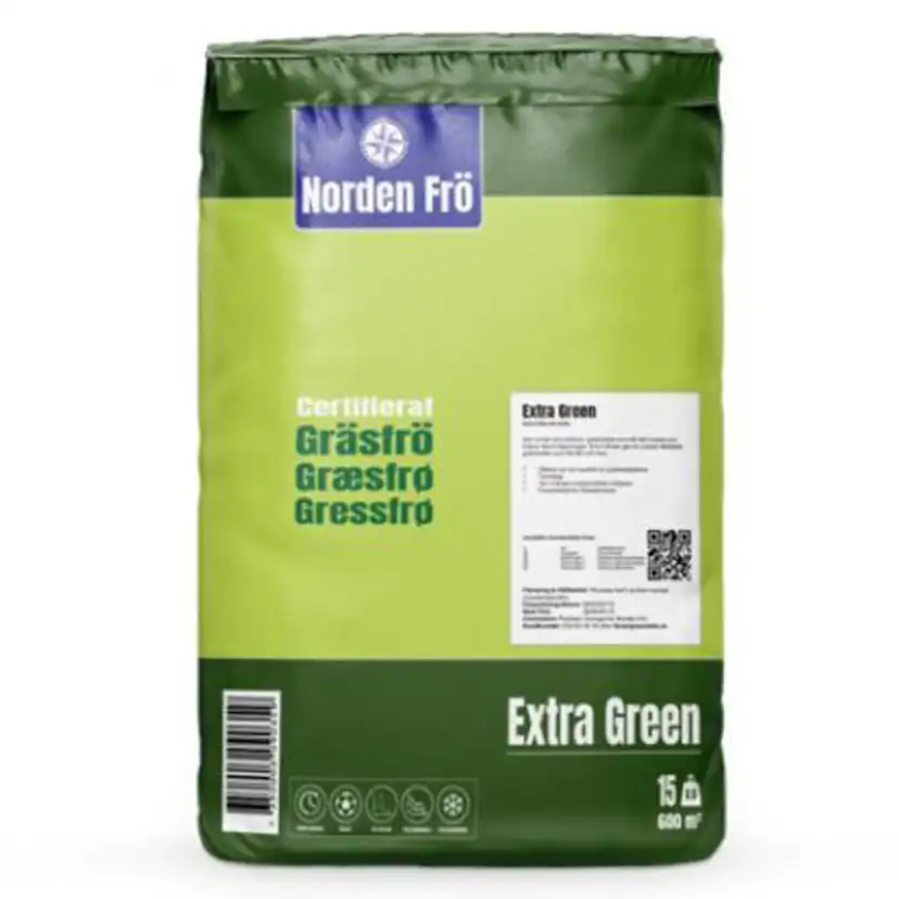 Gräsfrö Nordenfrö Extra green 15 kg