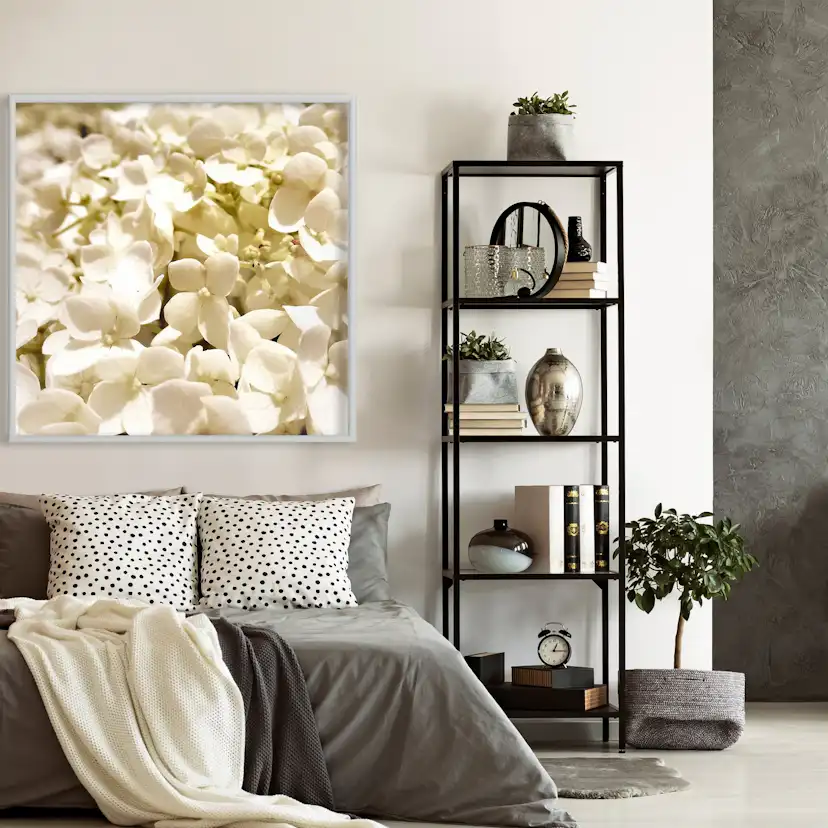 Poster Artgeist Affisch White Meadow