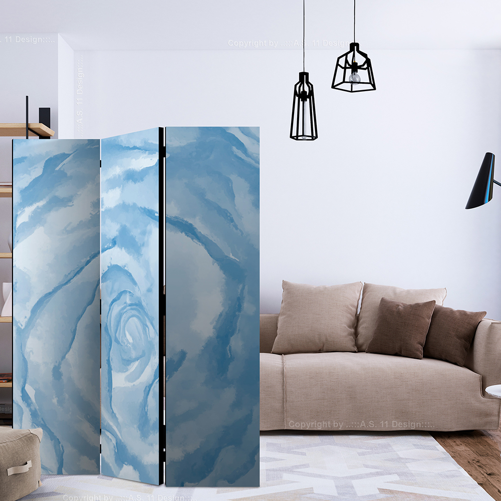 Rumsavdelare Skärmvägg Arkiio Rose Blue 135x172 cm