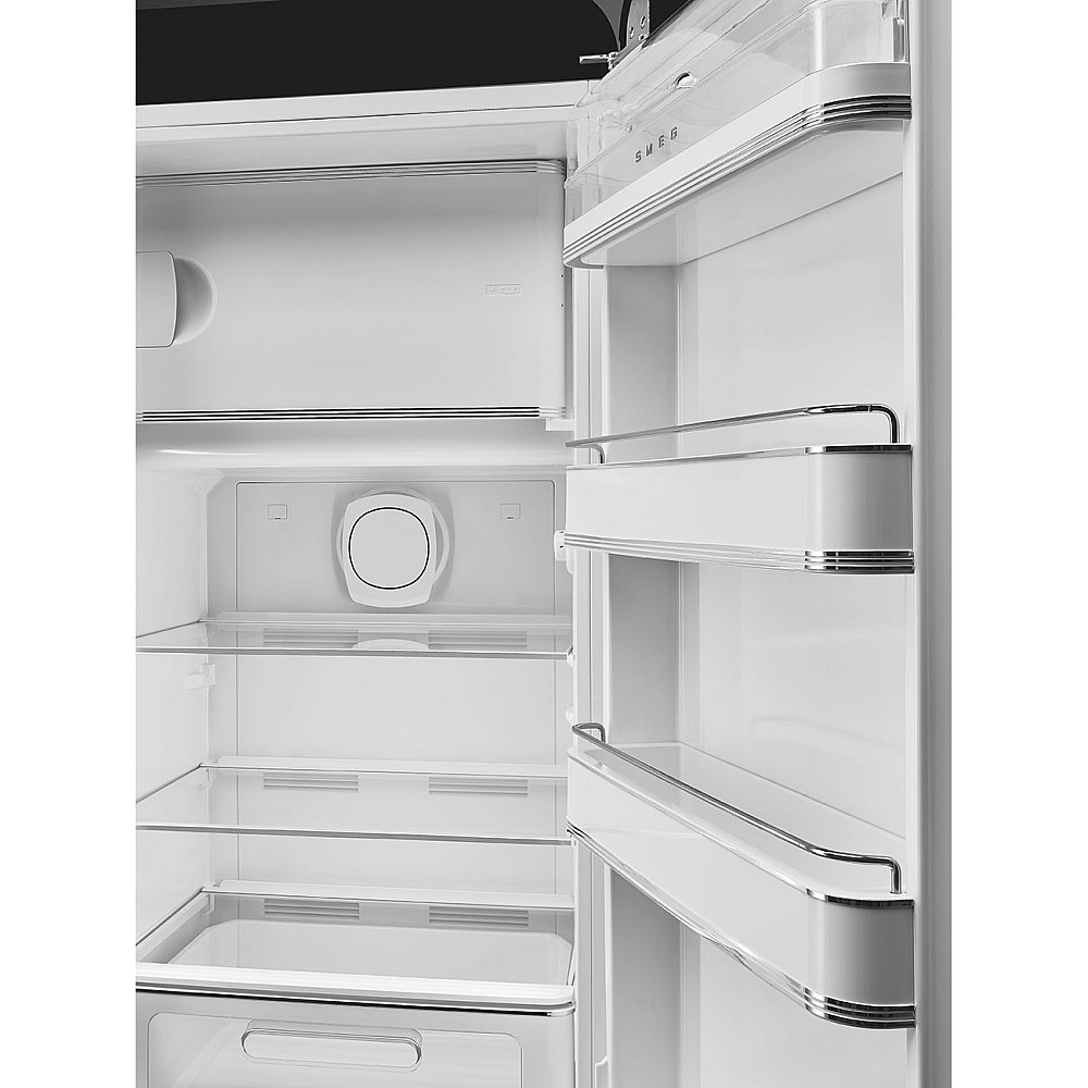 Kylskåp med frysfack Smeg FAB28RBL6 Svart 50's Style