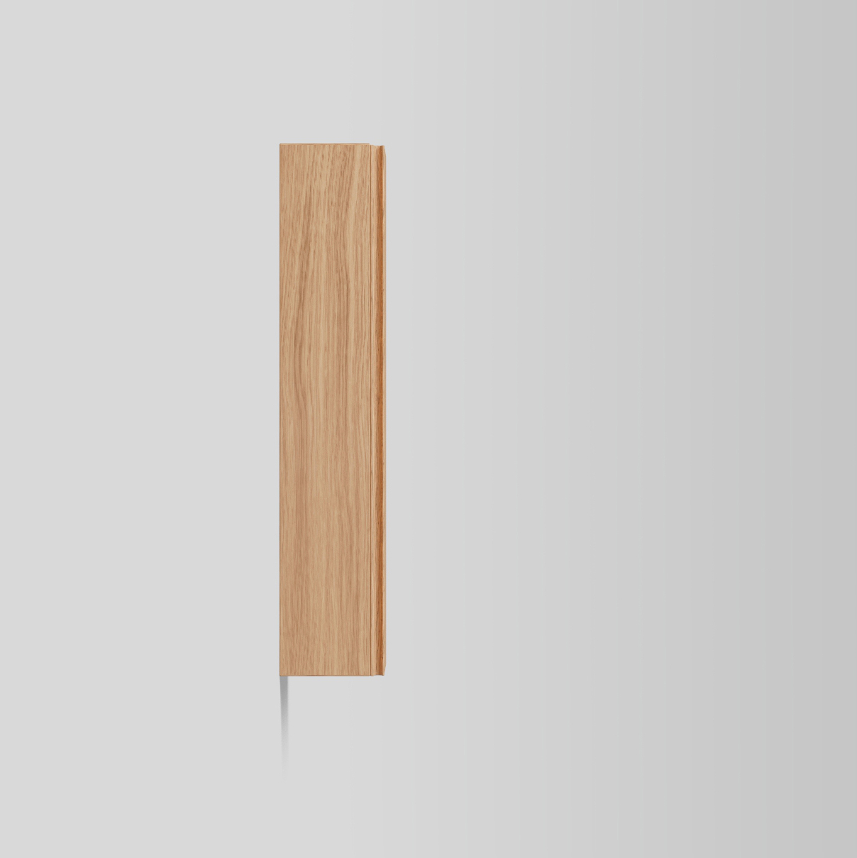 Väggskåp Grip 40/15 Natural Oak, 2 Hy, Hö Färg: Natural Oak, Hägning: Höger