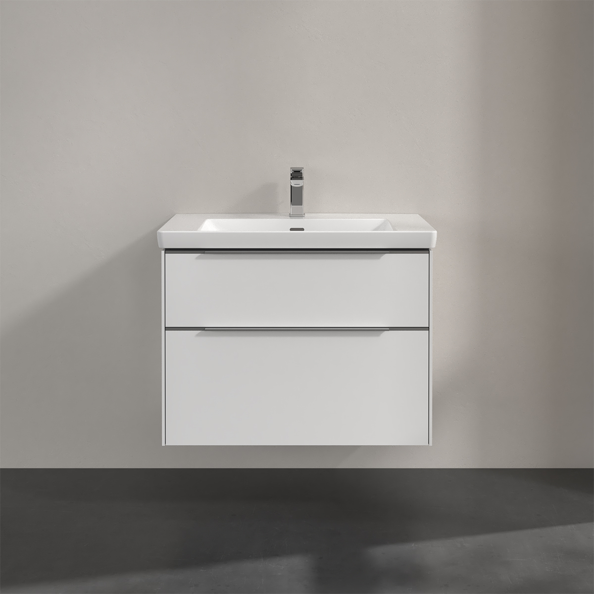 Tvättställsskåp Villeroy & Boch Subway 3.0 med 2 Lådor