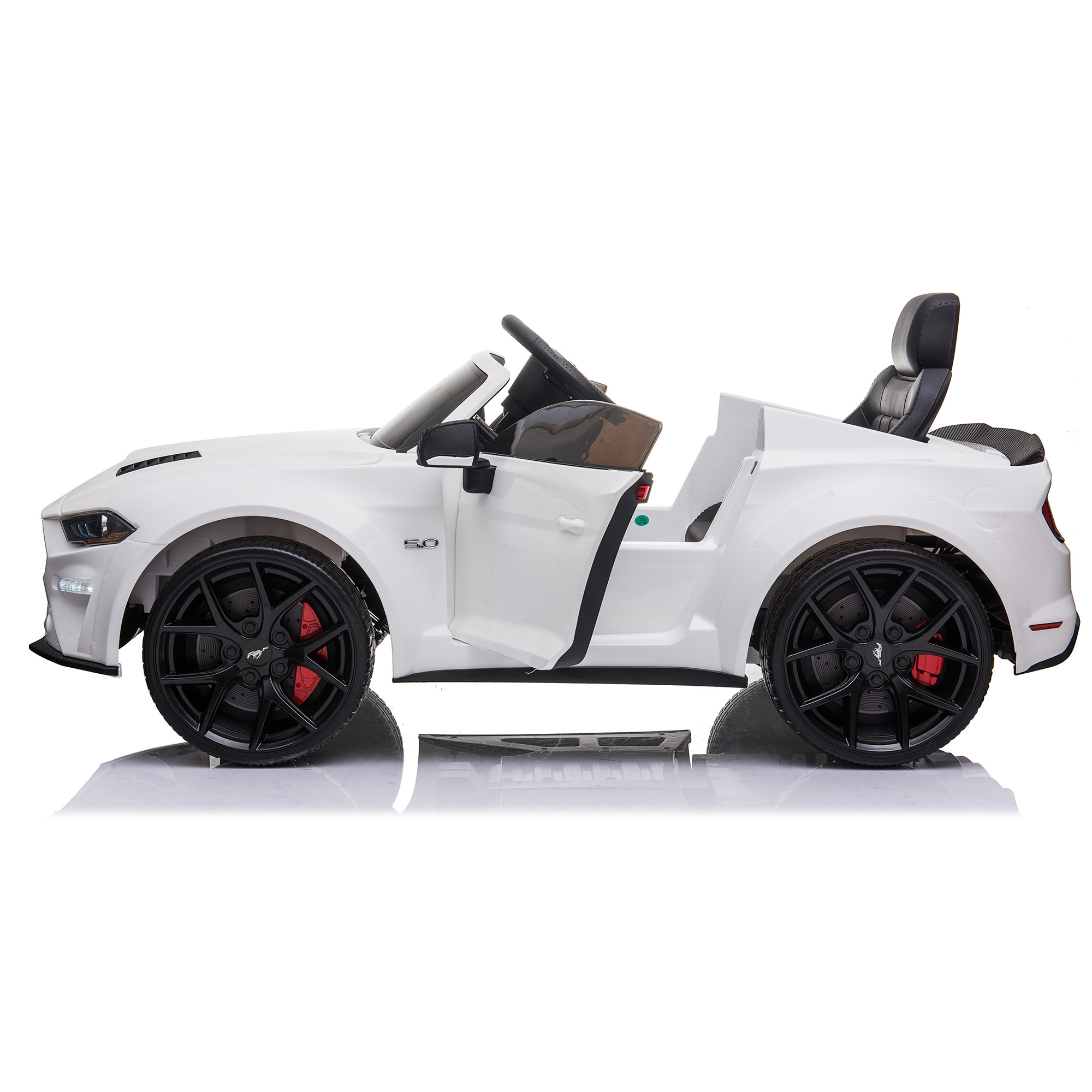 Elbil Nordic Play Speed Ford Mustang 2x12 V-Batteri 24V-Output Eva-Hjul