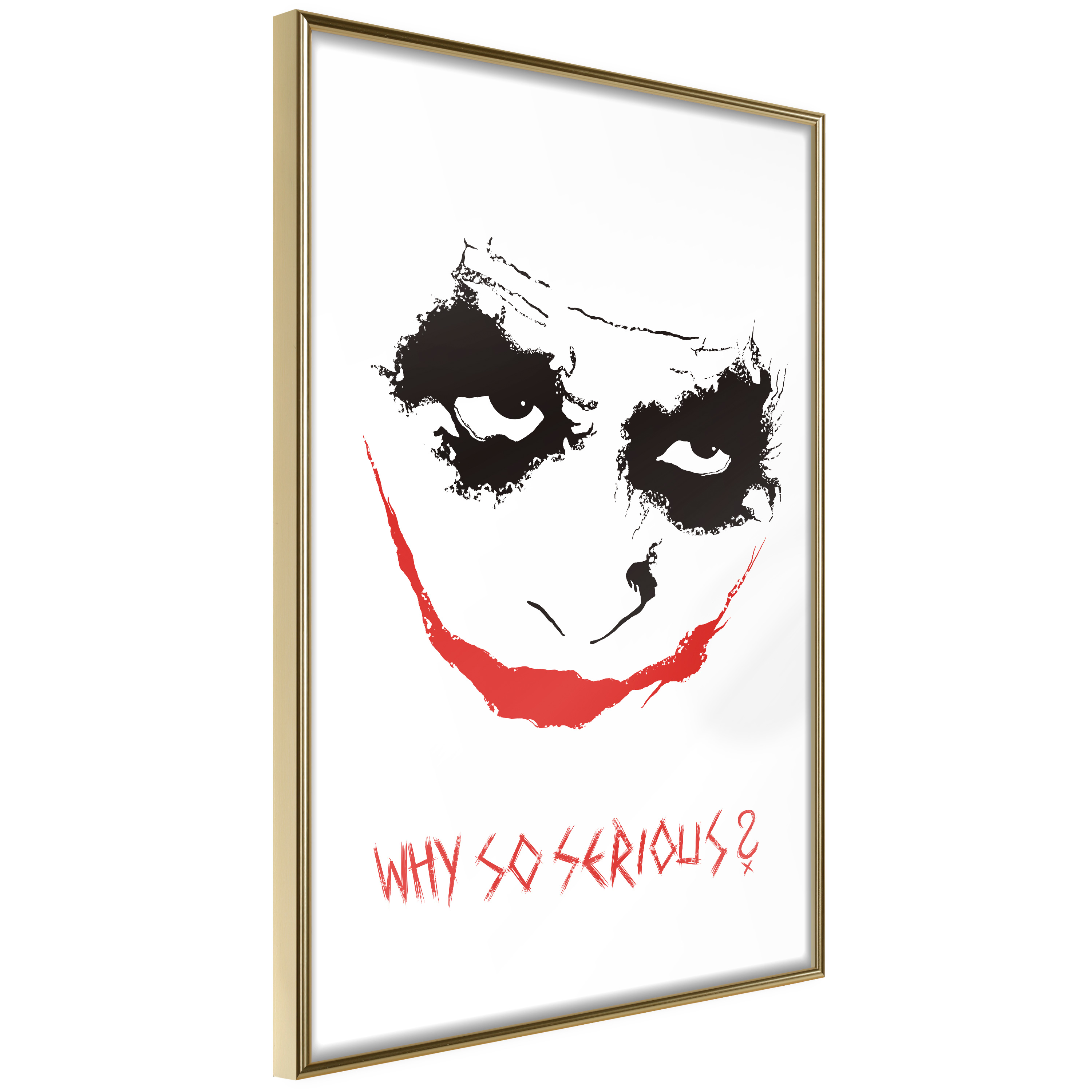 Poster Artgeist Affisch Why so Serious?