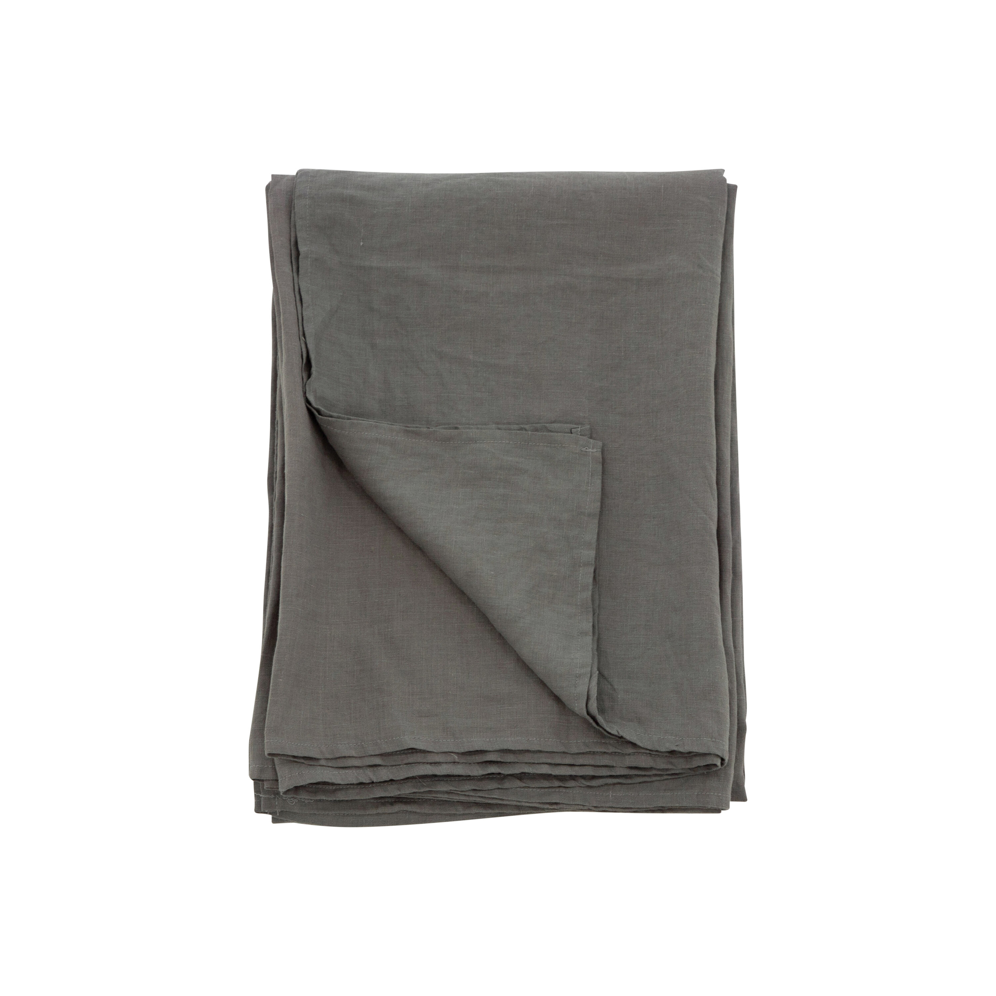Milo Bedspread Linen - Light grey / - 150*250 Ljusgrå, Mått: 250x150 cm