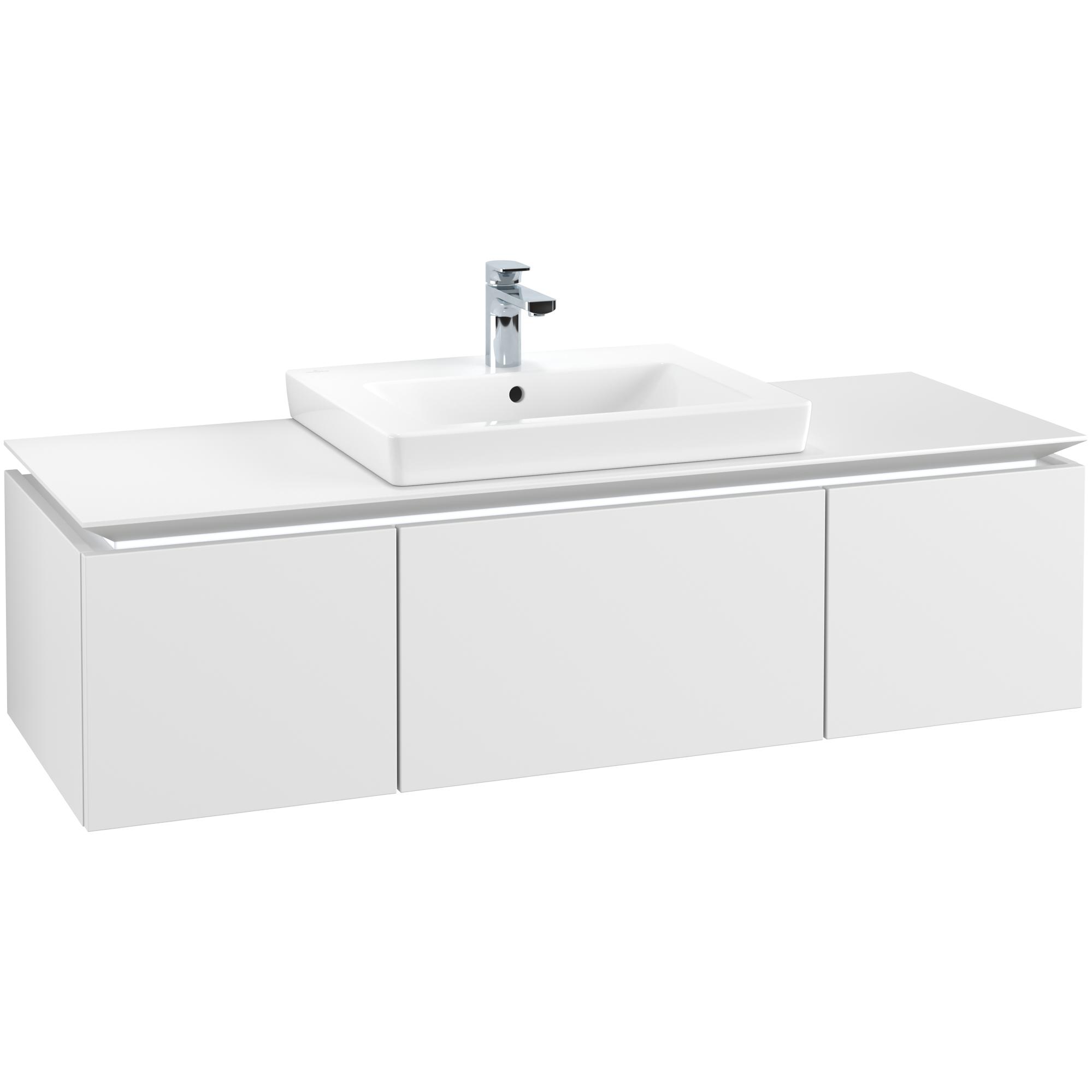 Tvättställsskåp Villeroy & Boch Legato Kompakt med 3 Lådor för Tvättställ