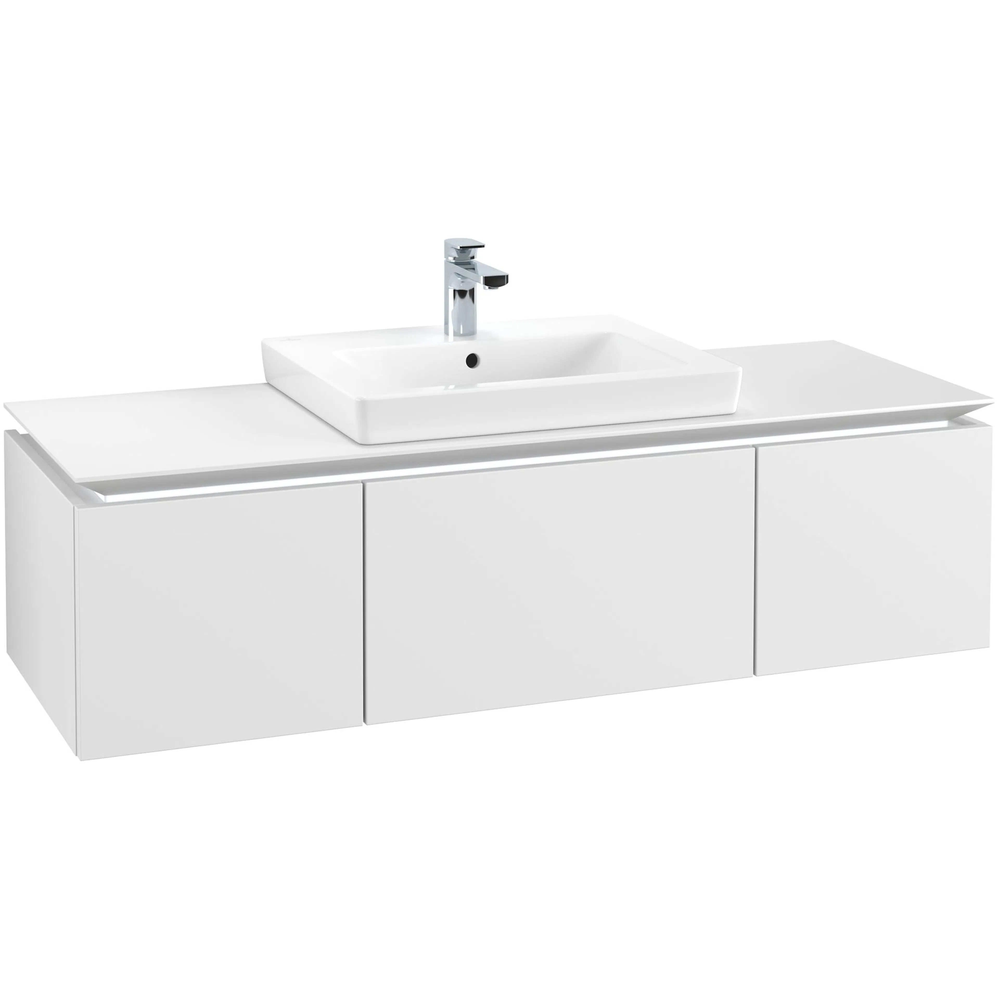 Tvättställsskåp Villeroy & Boch Legato Kompakt med 3 Lådor för Tvättställ